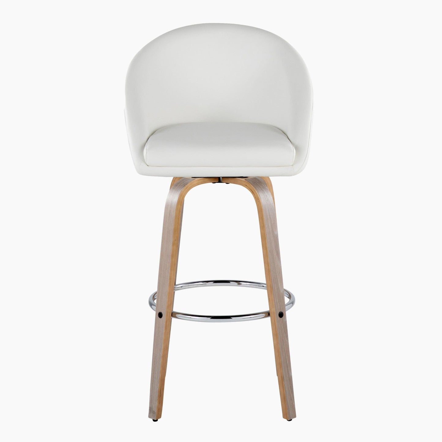 Majestic Office Furniture Highback 30" Fixed-Height Barstool - Set of 2