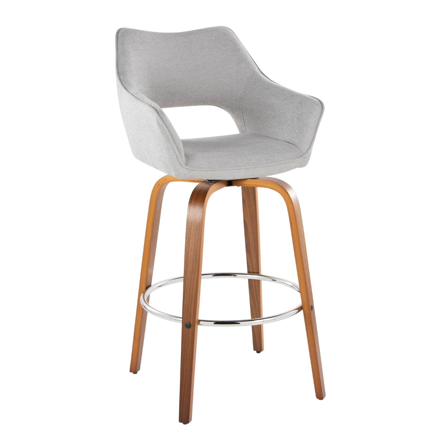 Majestic Office Furniture 30" Fixed-Height Xl Barstool - Set of 2