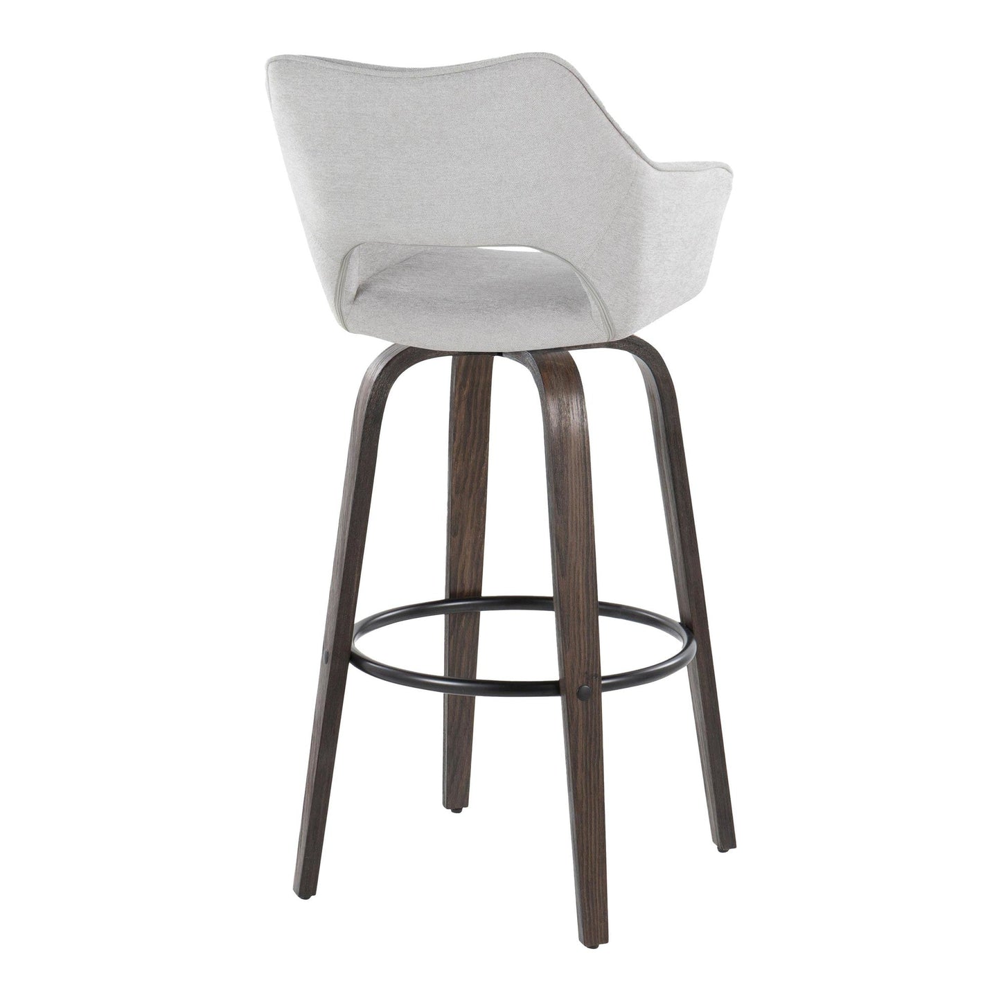Majestic Office Furniture 30" Fixed-Height Barstool - Set of 2