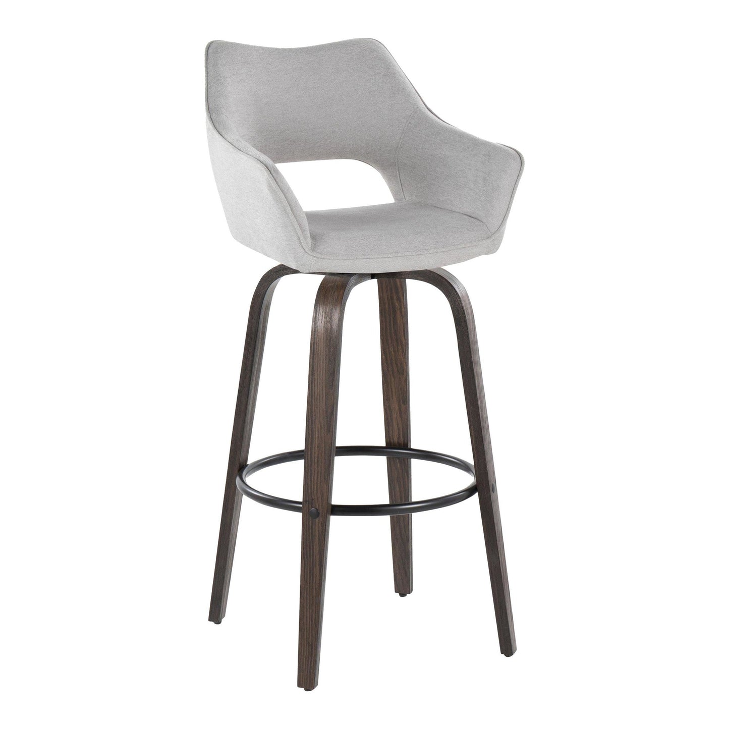Majestic Office Furniture 30" Fixed-Height Barstool - Set of 2