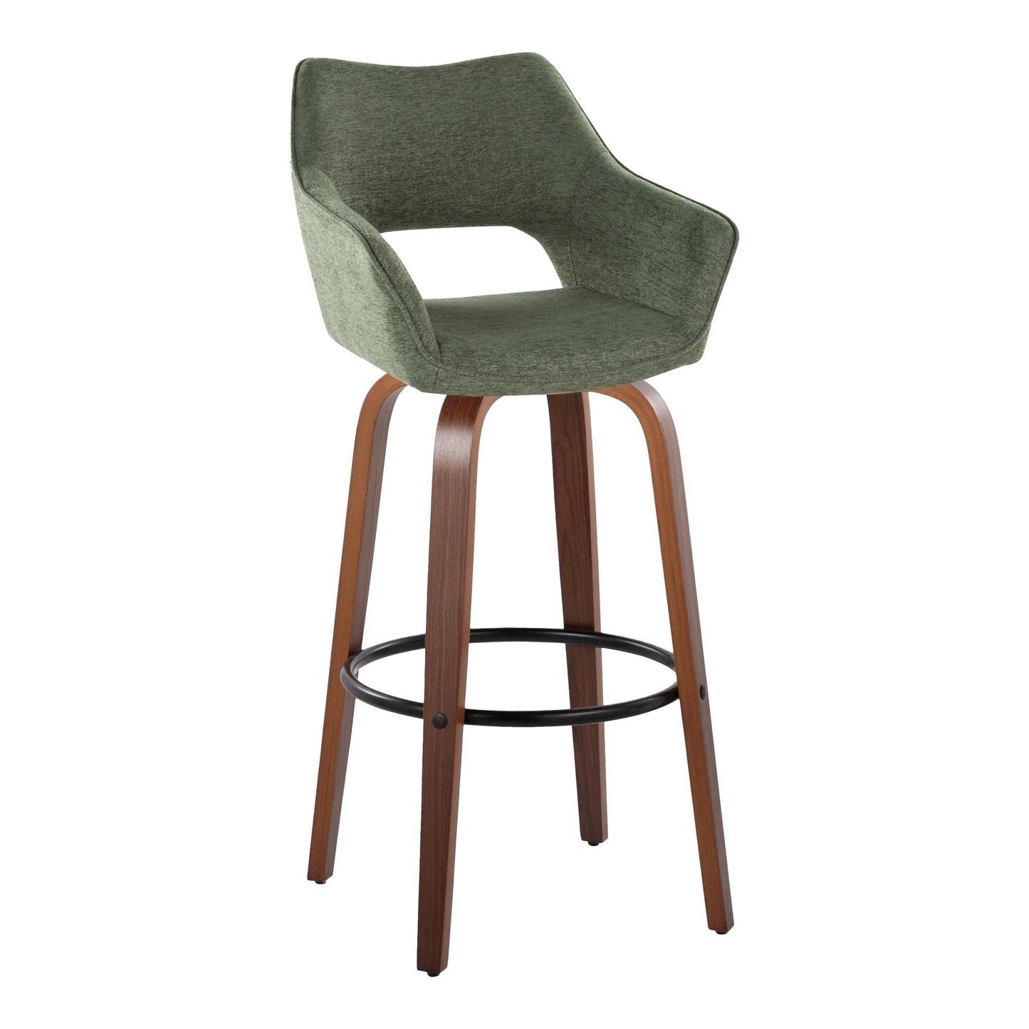 Majestic Office Furniture 30" Fixed-Height Barstool - Set of 2