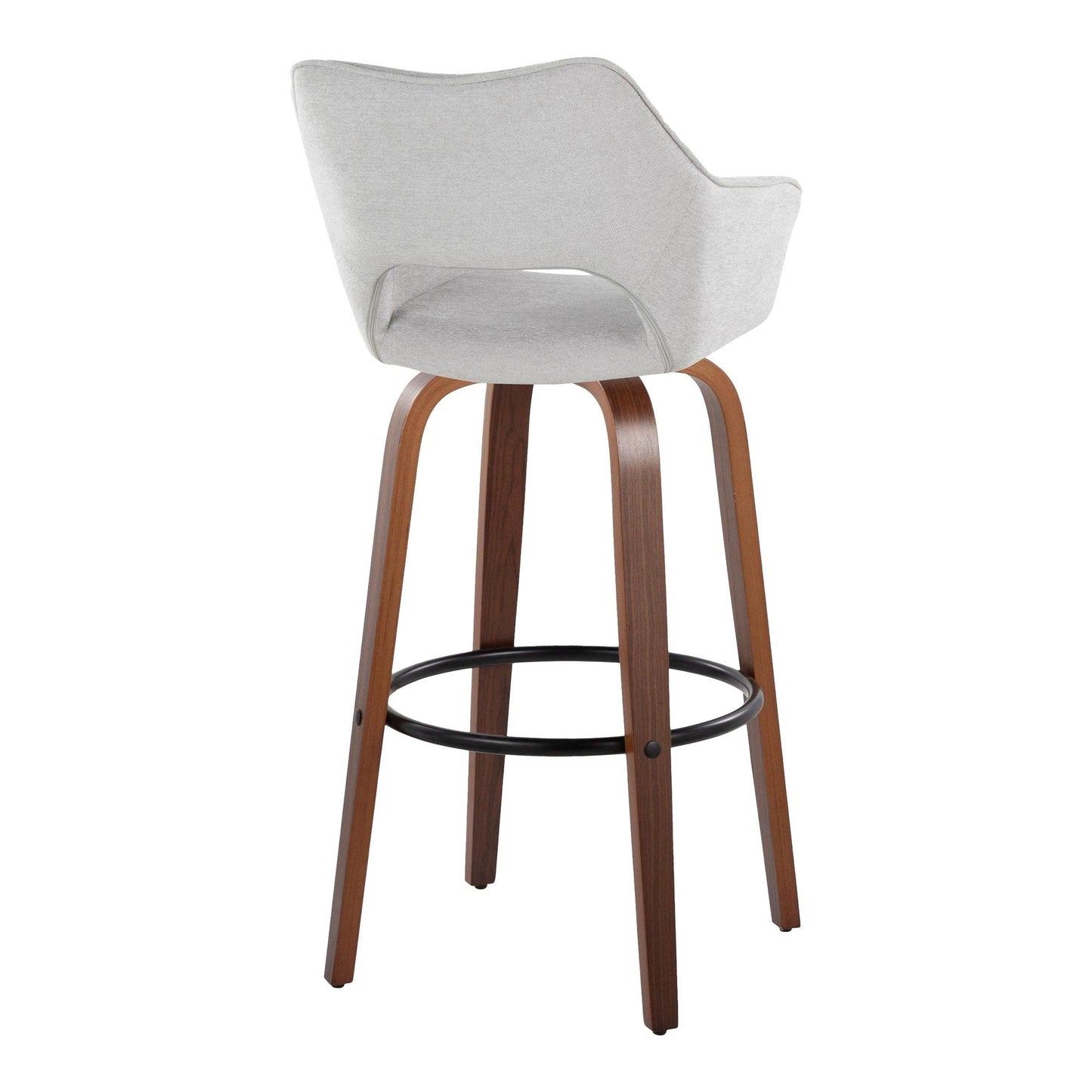 Majestic Office Furniture 30" Fixed-Height Barstool - Set of 2