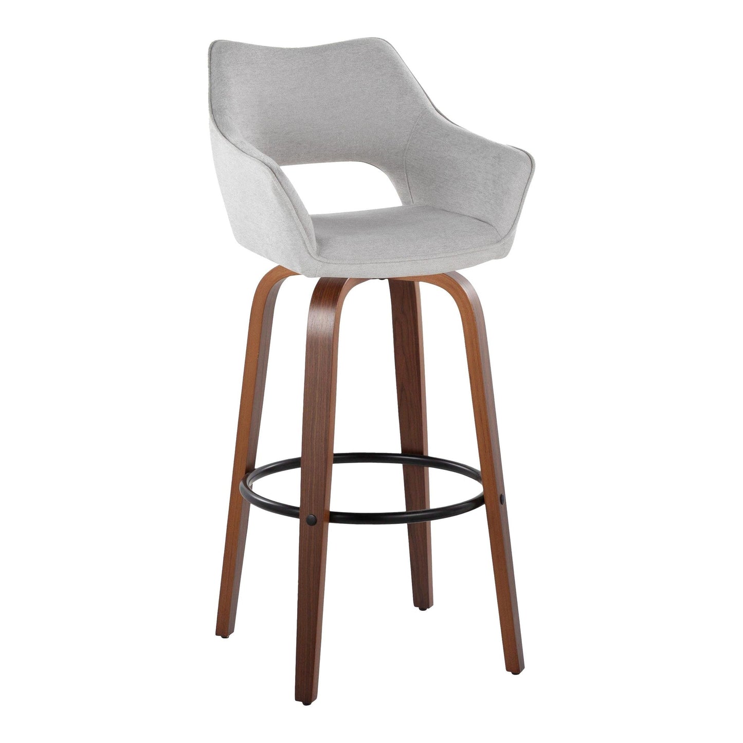 Majestic Office Furniture 30" Fixed-Height Barstool - Set of 2