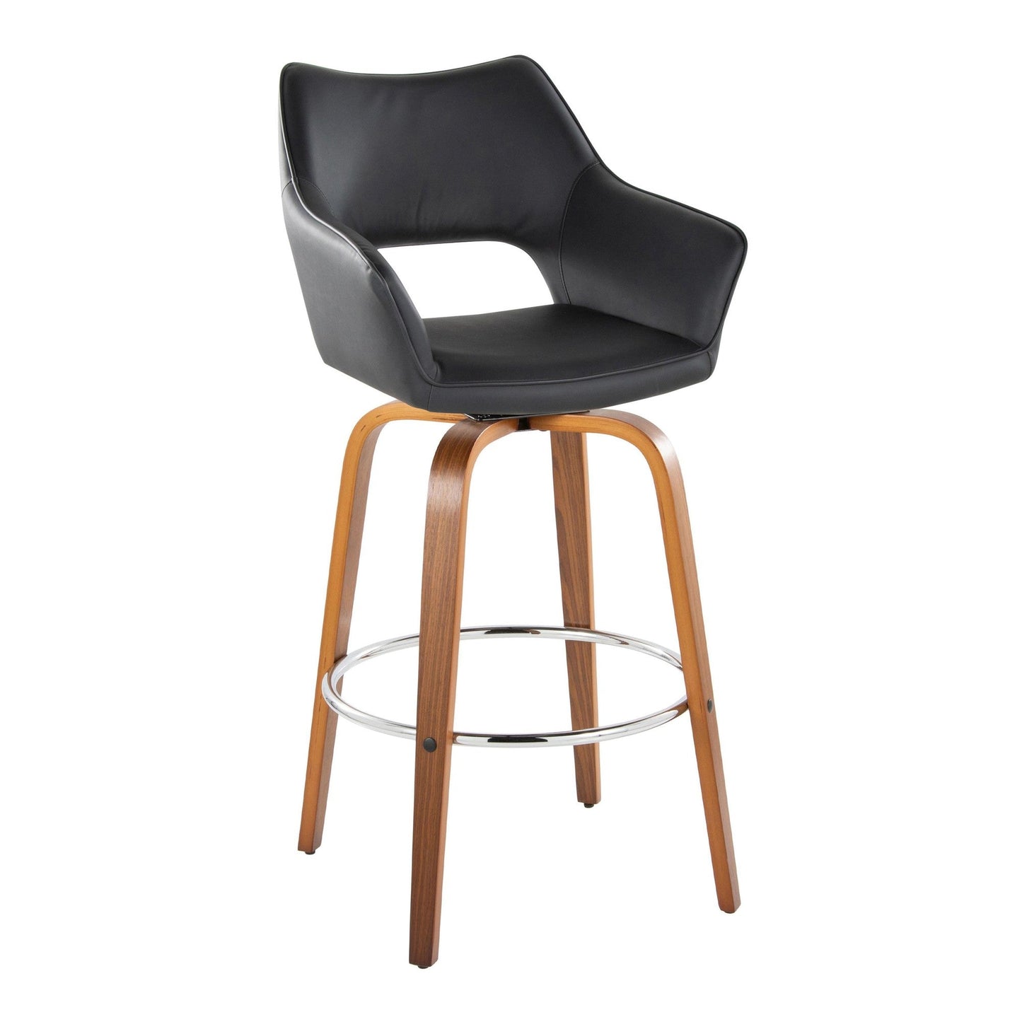 Majestic Office Furniture 30" Fixed-Height Xl Barstool - Set of 2