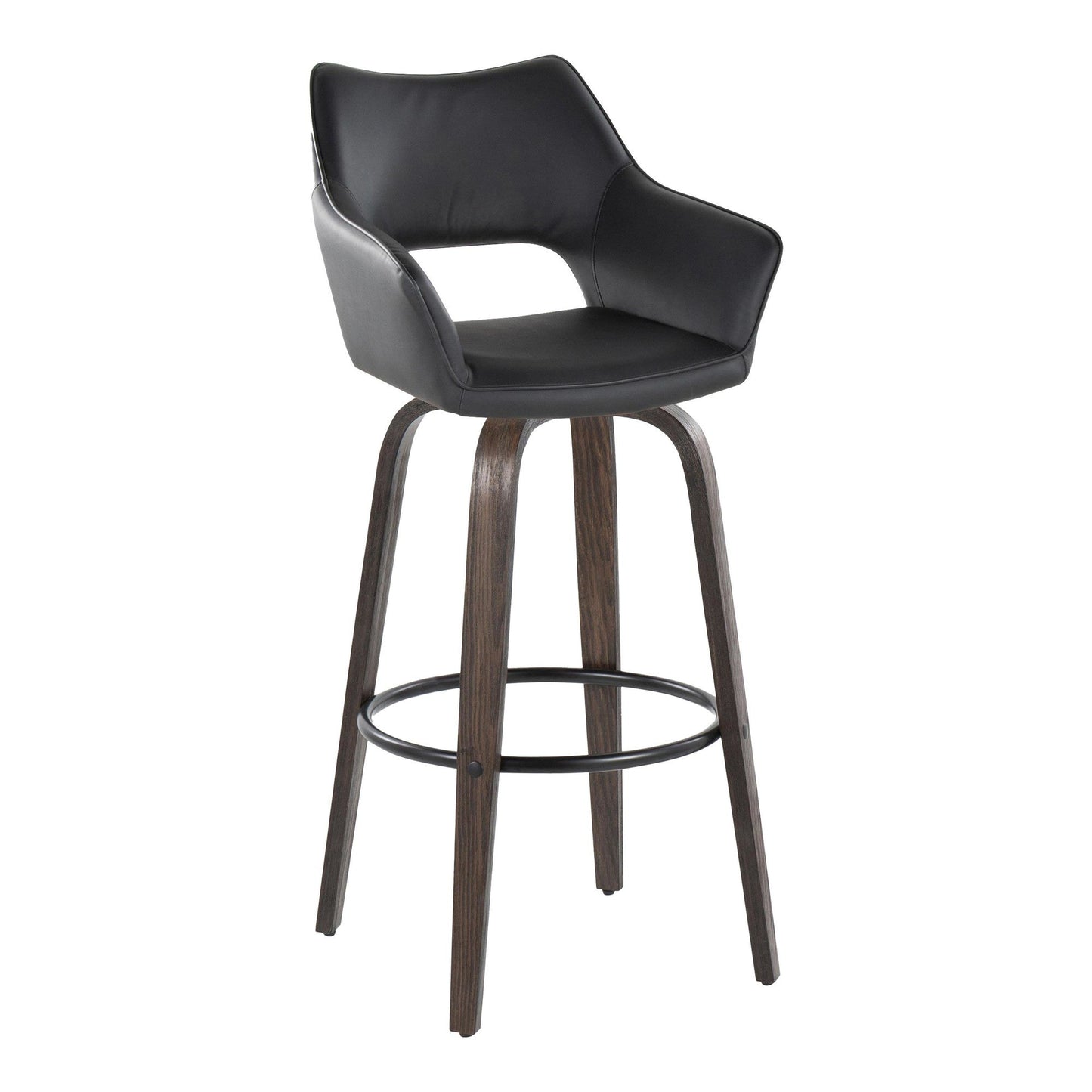 Majestic Office Furniture 30" Fixed-Height Barstool - Set of 2