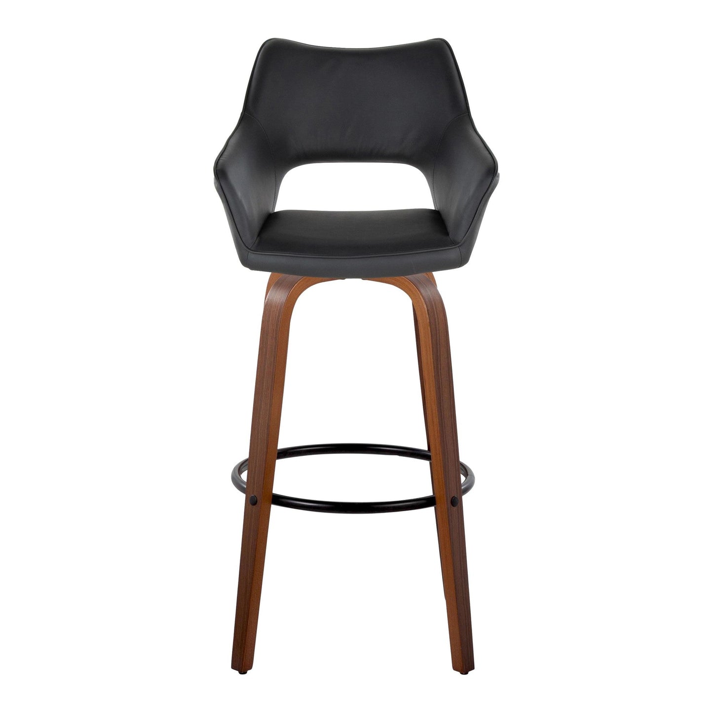 Majestic Office Furniture 30" Fixed-Height Barstool - Set of 2
