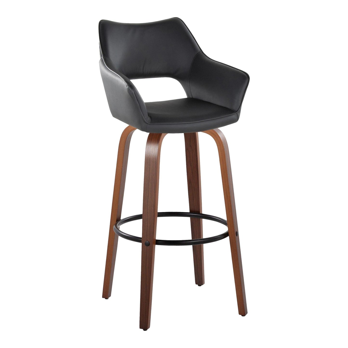 Majestic Office Furniture 30" Fixed-Height Barstool - Set of 2