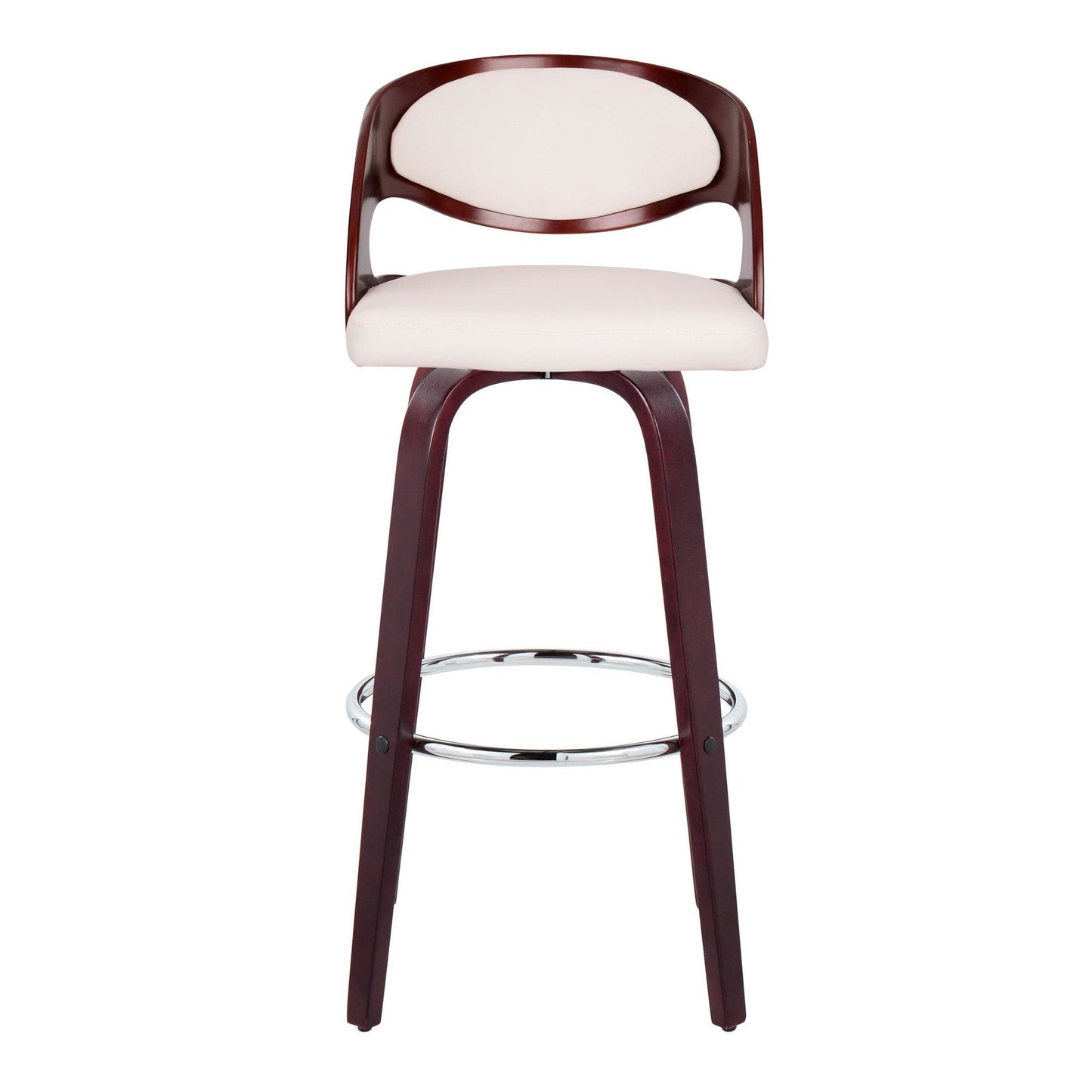 Majestic Office Furniture 30" Fixed-Height Barstool - Set of 2