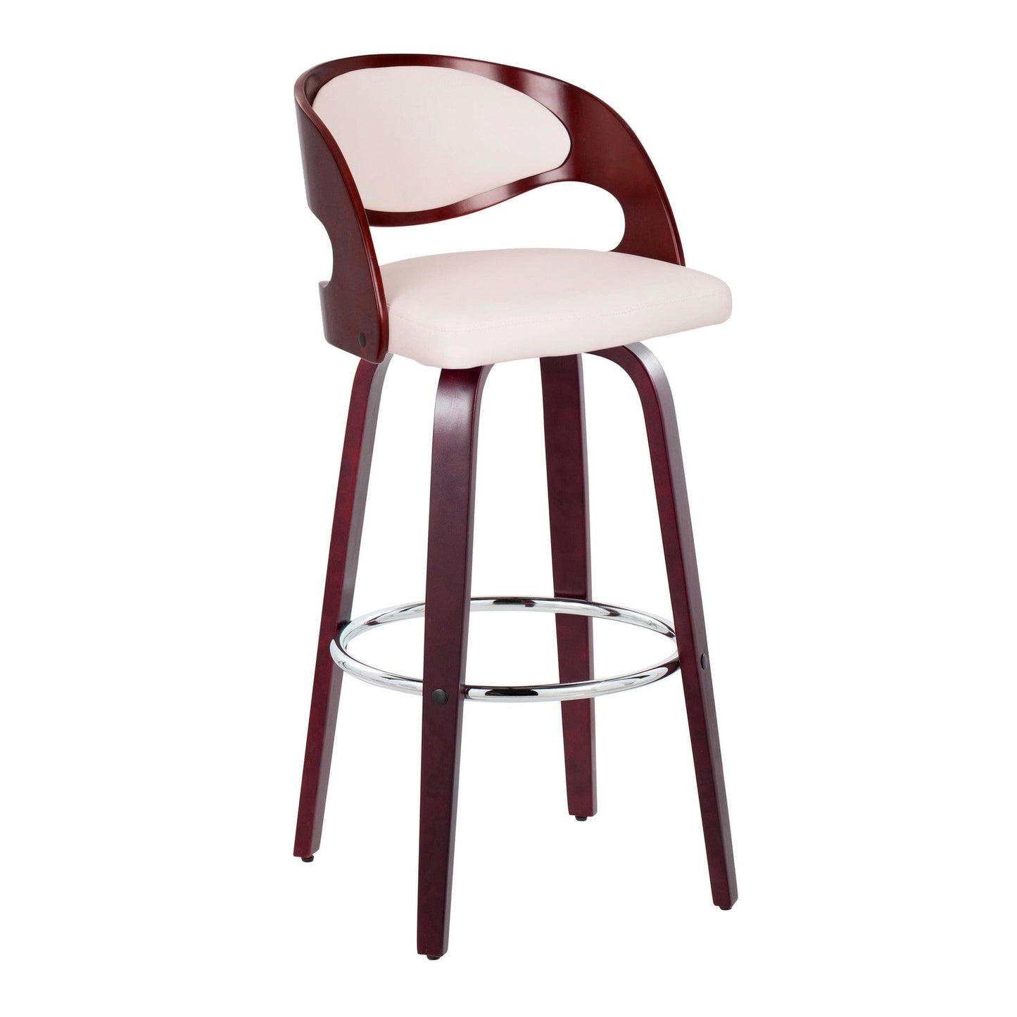 Majestic Office Furniture 30" Fixed-Height Barstool - Set of 2