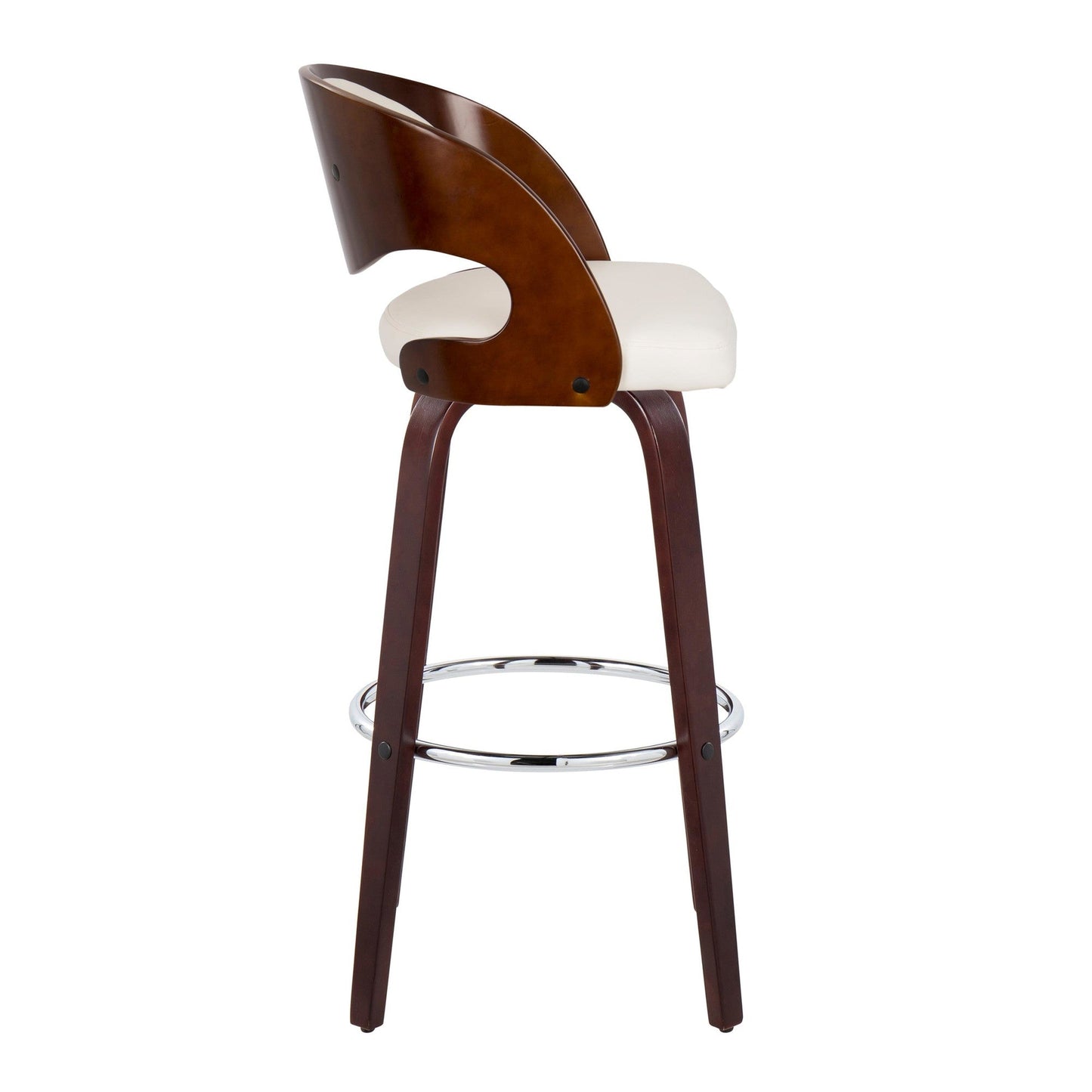 Majestic Office Furniture 30" Fixed-Height Barstool - Set of 2