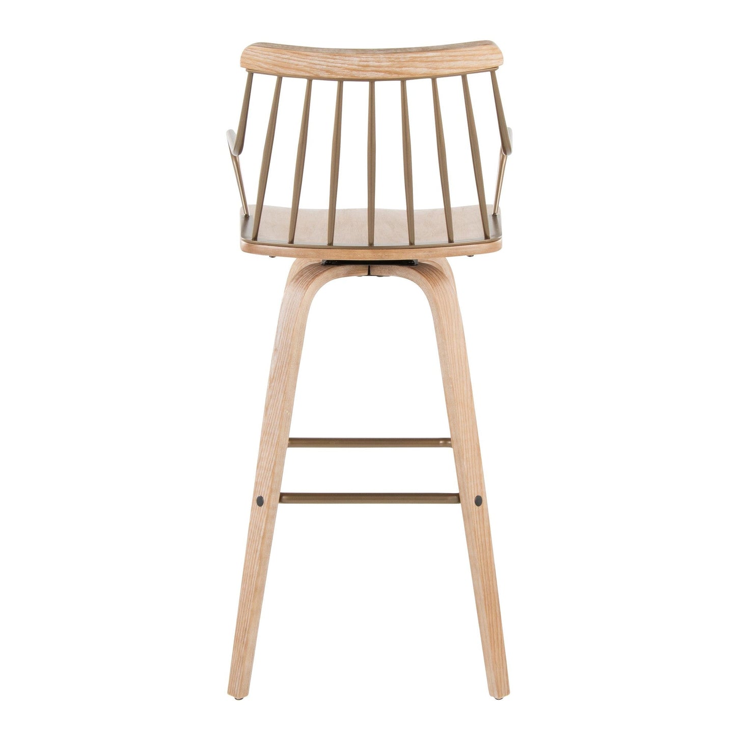 Majestic Office Furniture 30" Fixed-Height Barstool