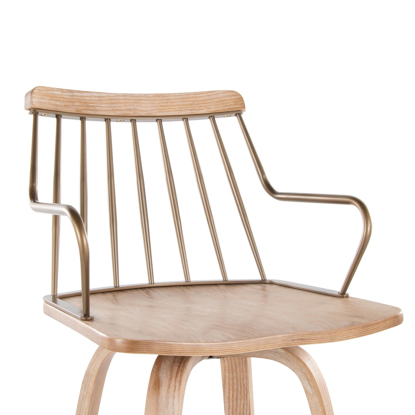 Majestic Office Furniture 30" Fixed-Height Barstool