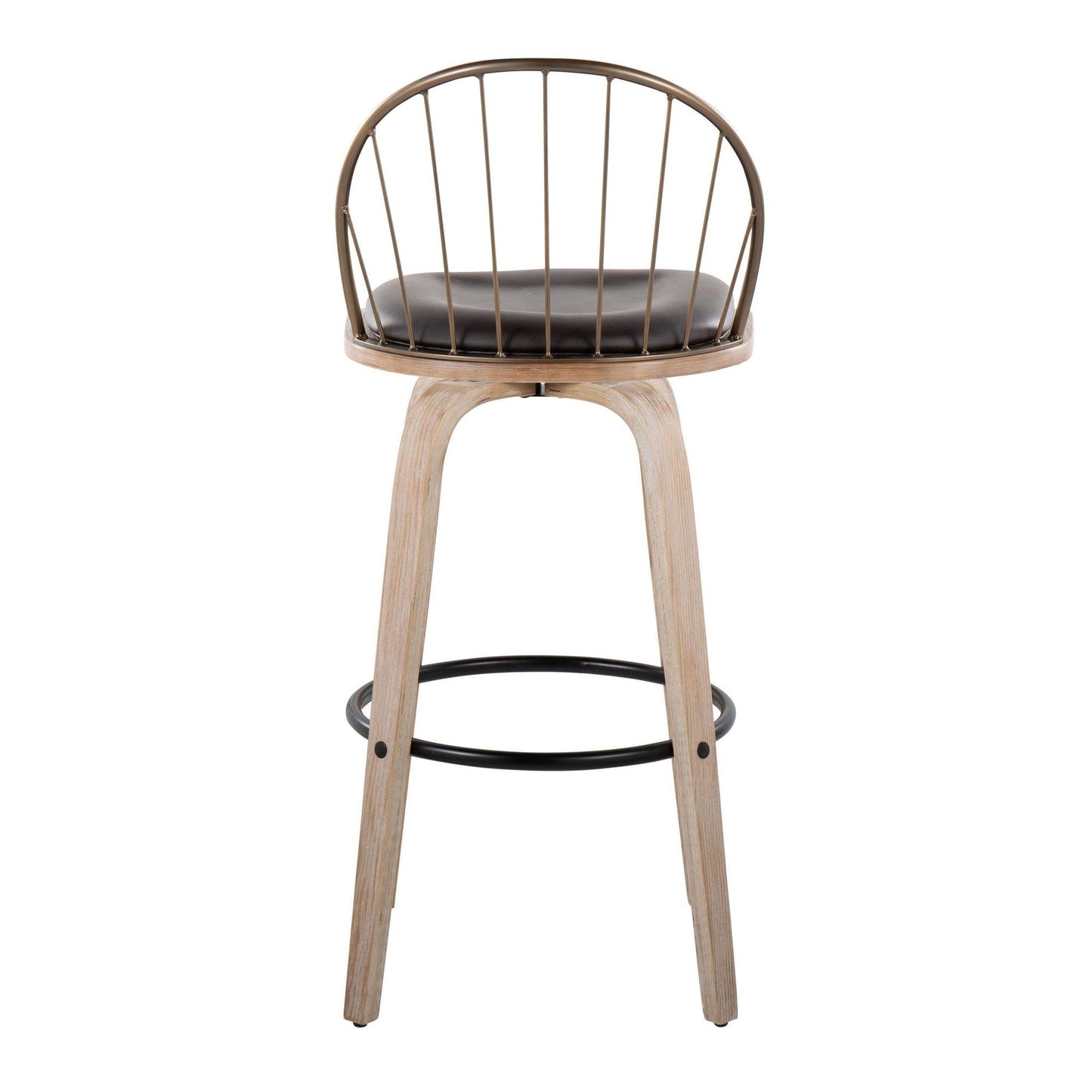 Majestic Office Furniture 30" Fixed-Height Barstool - Set of 2