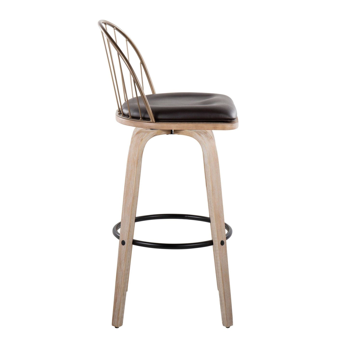 Majestic Office Furniture 30" Fixed-Height Barstool - Set of 2