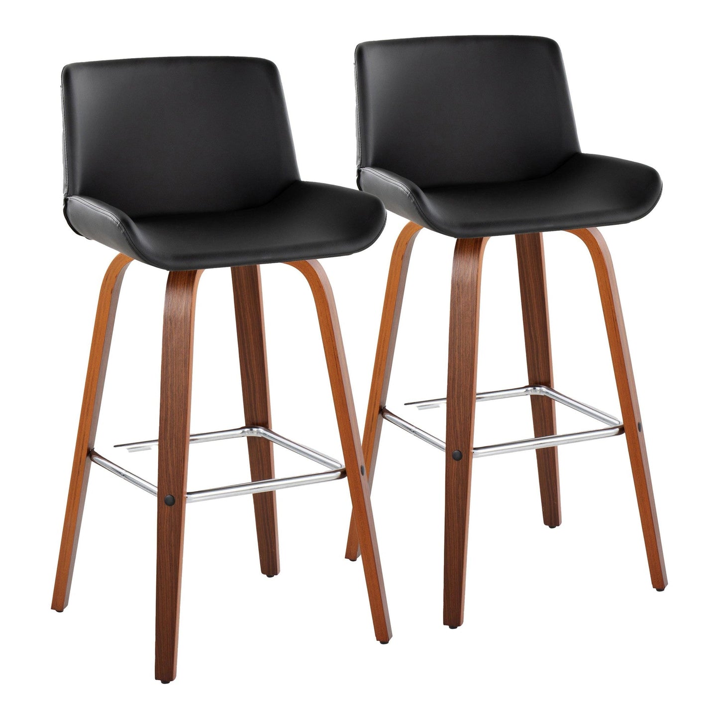 Majestic Office Furniture 30" Fixed-Height Barstool - Set of 2