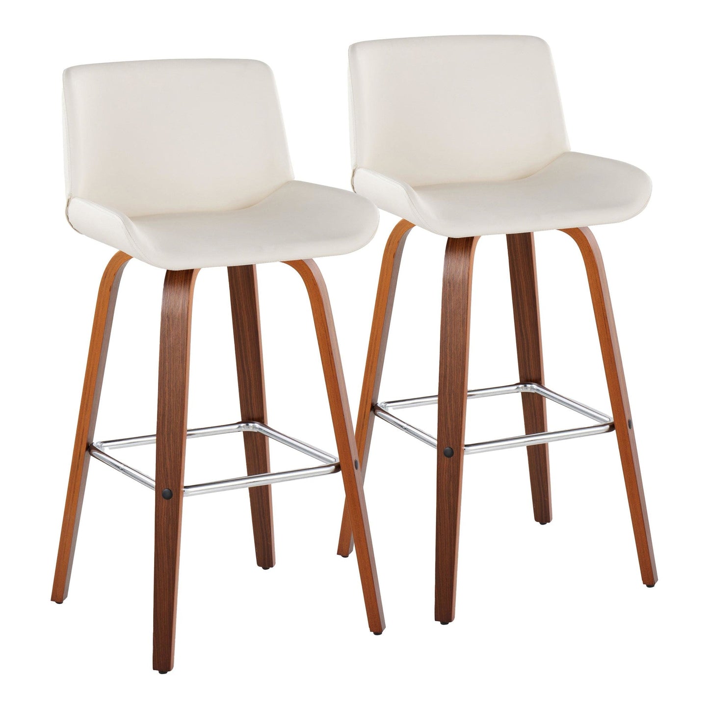 Majestic Office Furniture 30" Fixed-Height Barstool - Set of 2