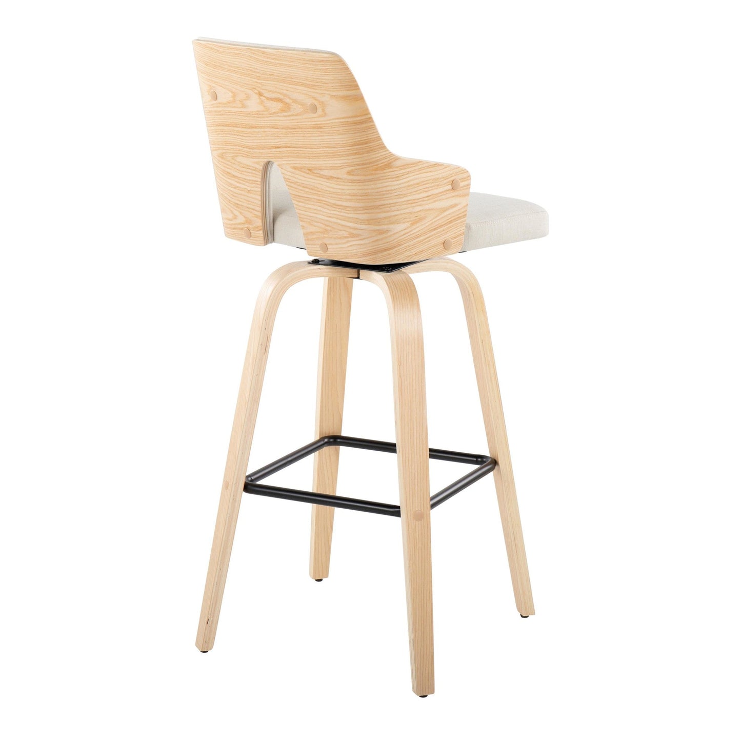 Majestic Office Furniture 30" Fixed-Height Barstool - Set of 2