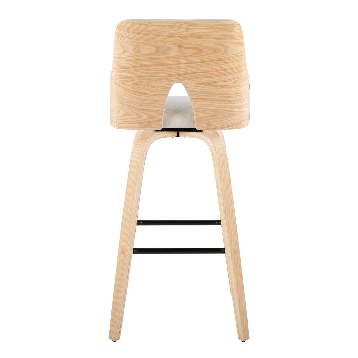 Majestic Office Furniture 30" Fixed-Height Barstool - Set of 2