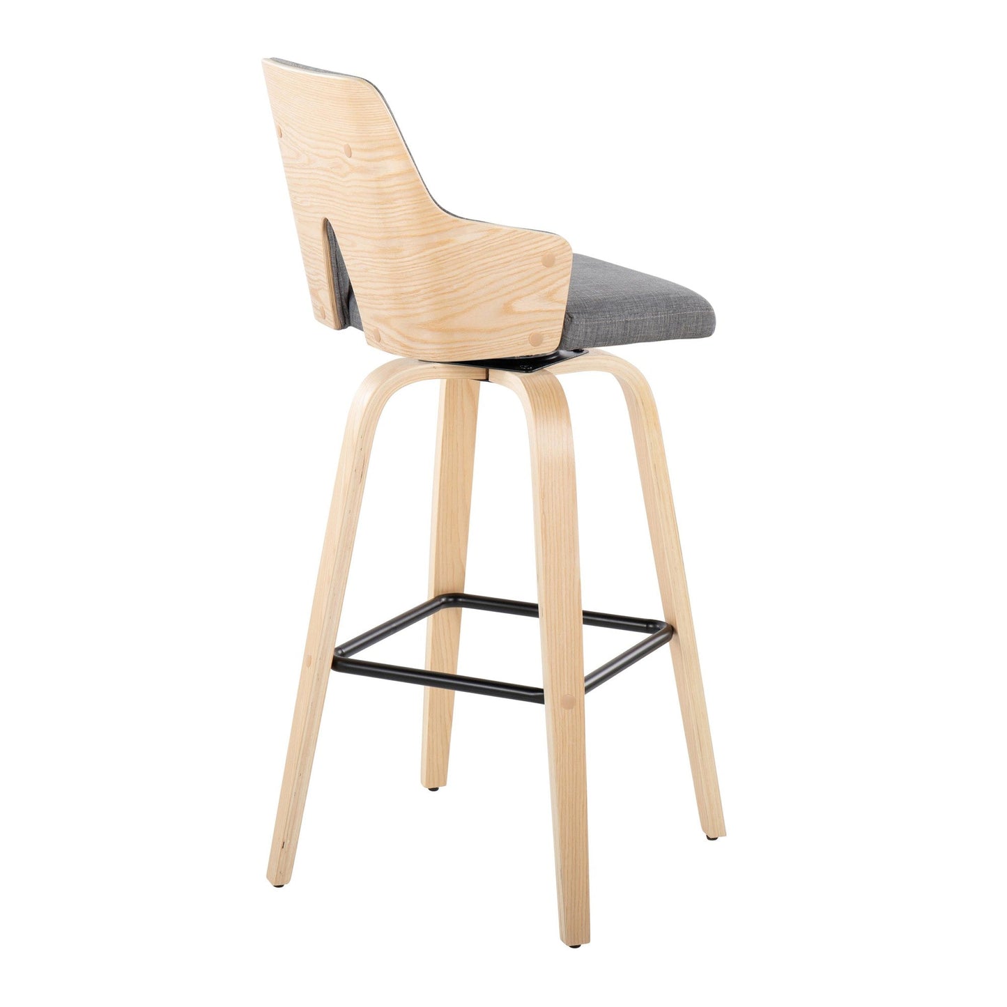 Majestic Office Furniture 30" Fixed-Height Barstool - Set of 2