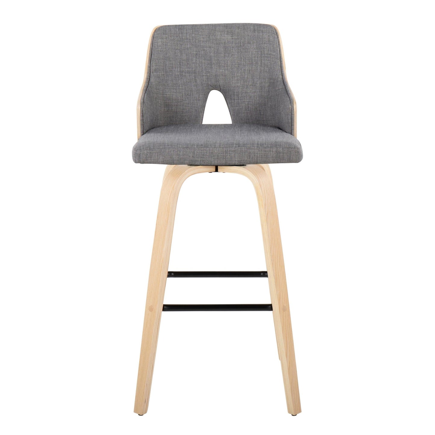 Majestic Office Furniture 30" Fixed-Height Barstool - Set of 2