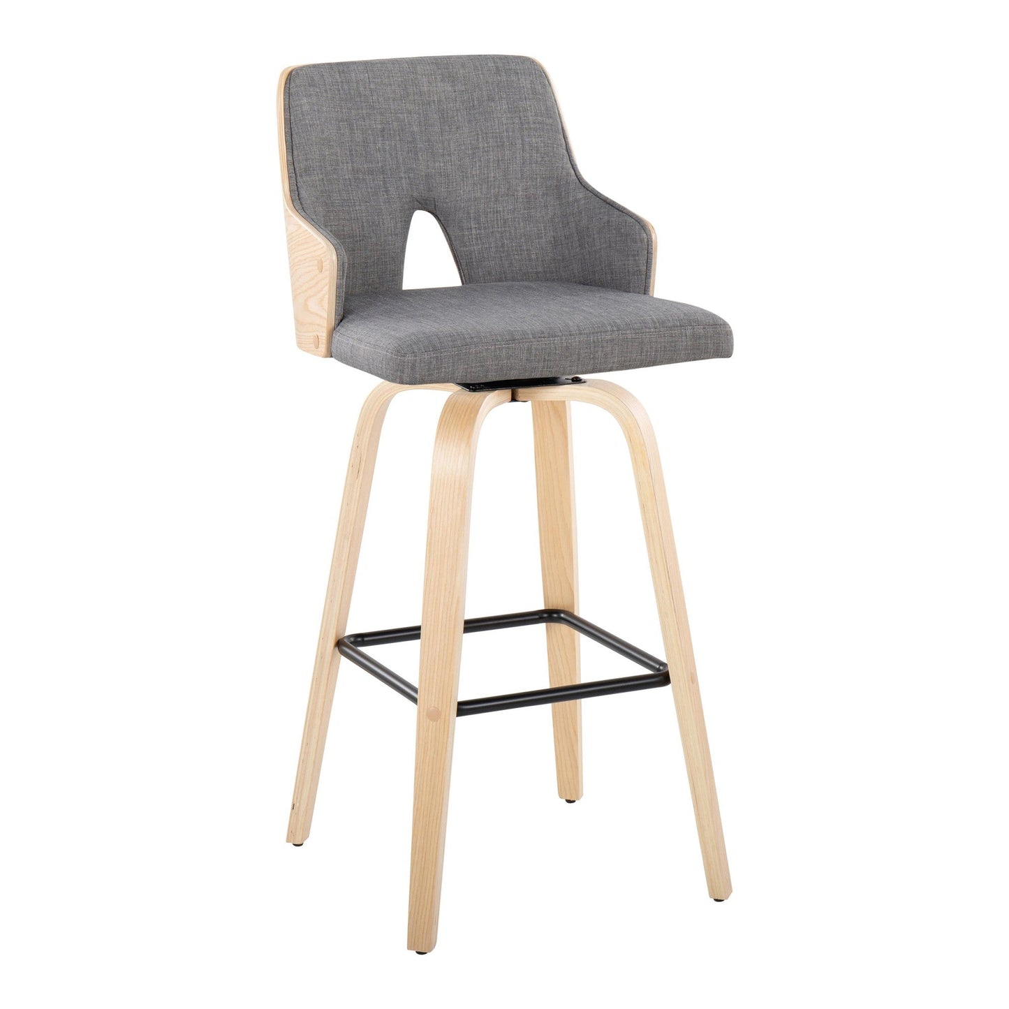 Majestic Office Furniture 30" Fixed-Height Barstool - Set of 2