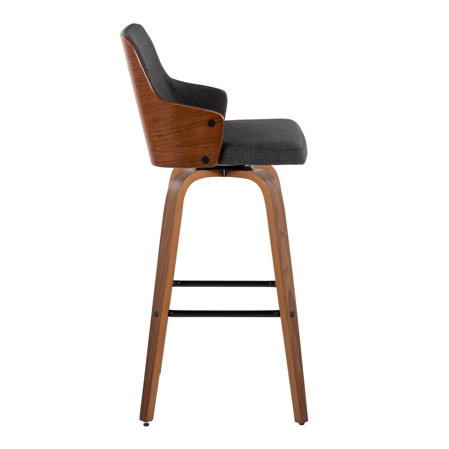 Majestic Office Furniture 30" Fixed-Height Barstool - Set of 2