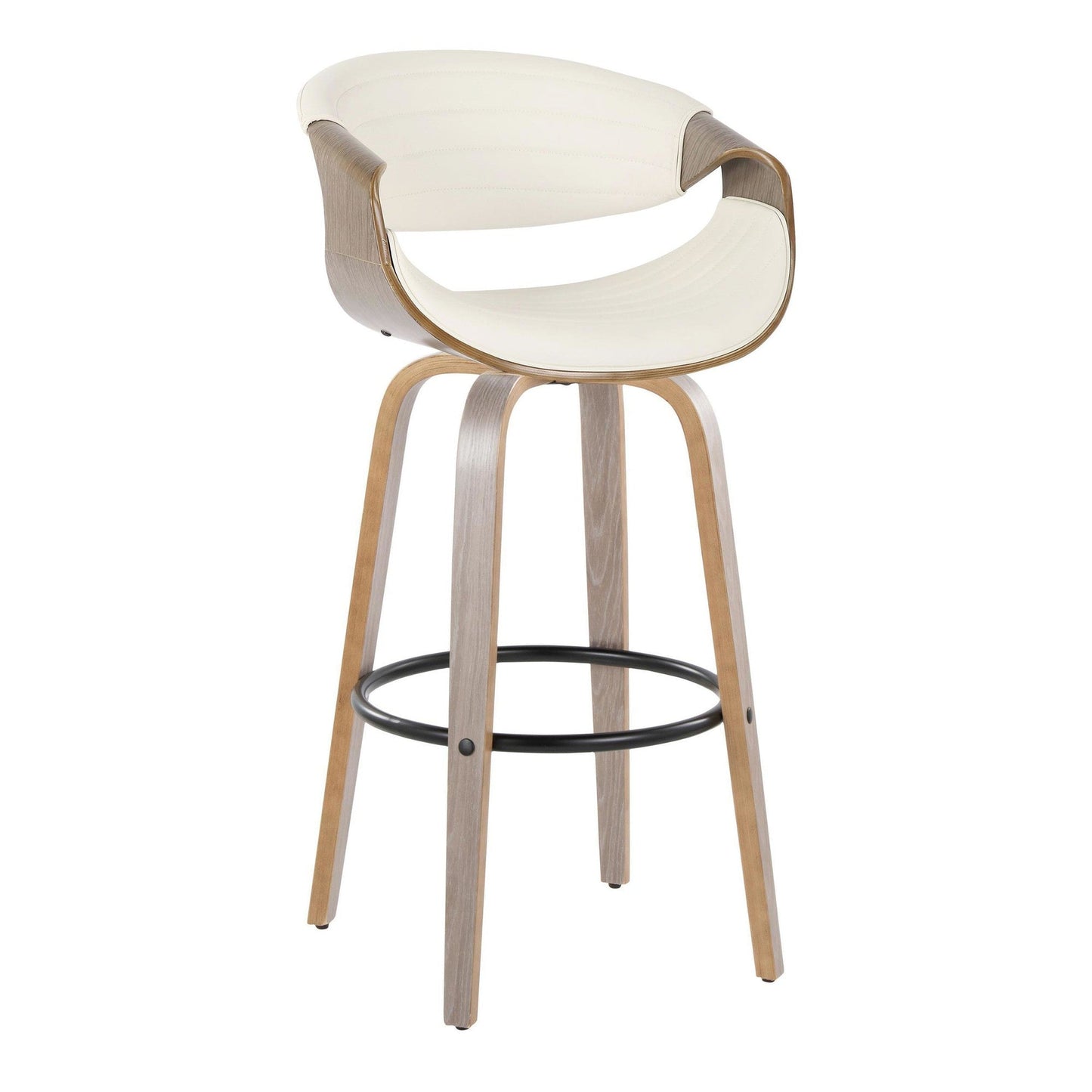 Majestic Office Furniture 30" Fixed-Height Barstool - Set of 2