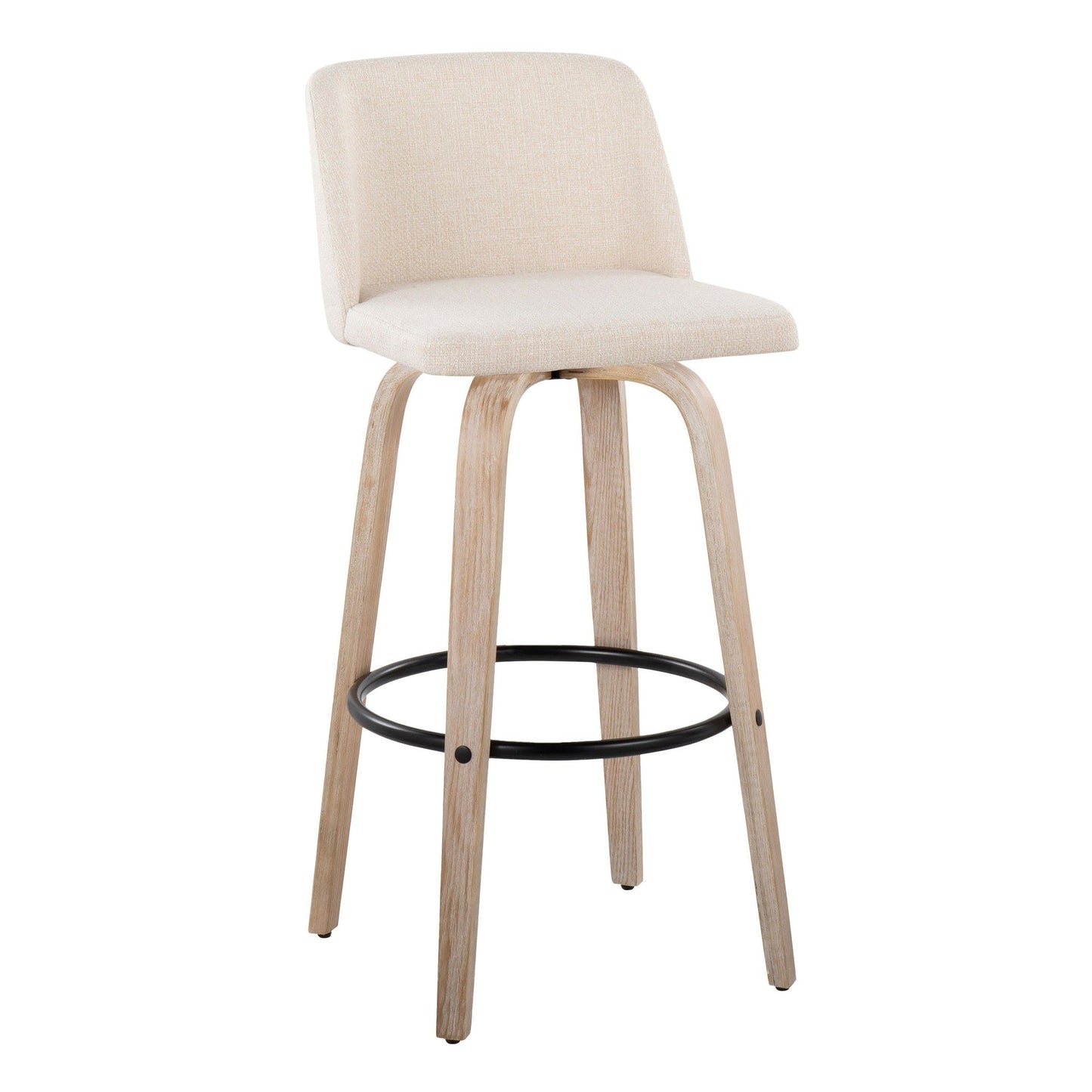 Majestic Office Furniture 30" Fixed-Height Barstool - Set of 2