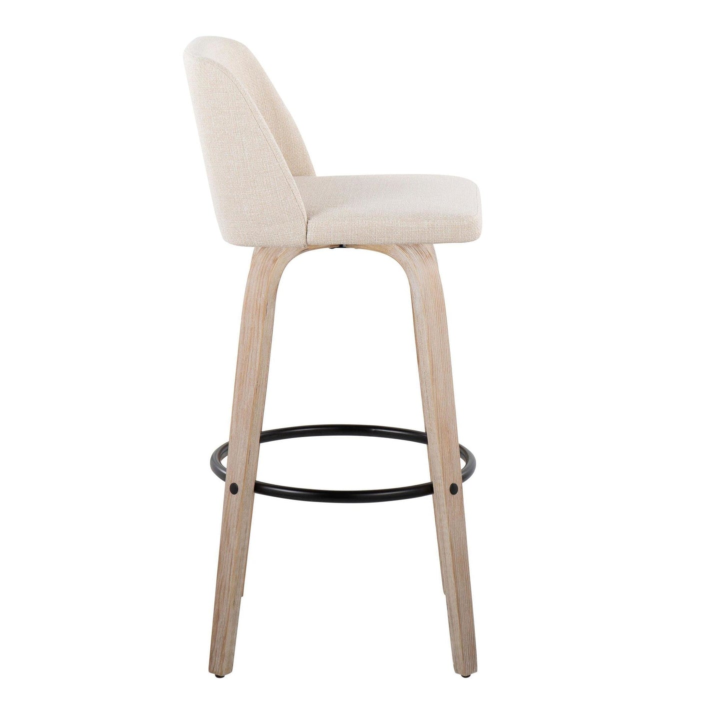 Majestic Office Furniture 30" Fixed-Height Barstool - Set of 2