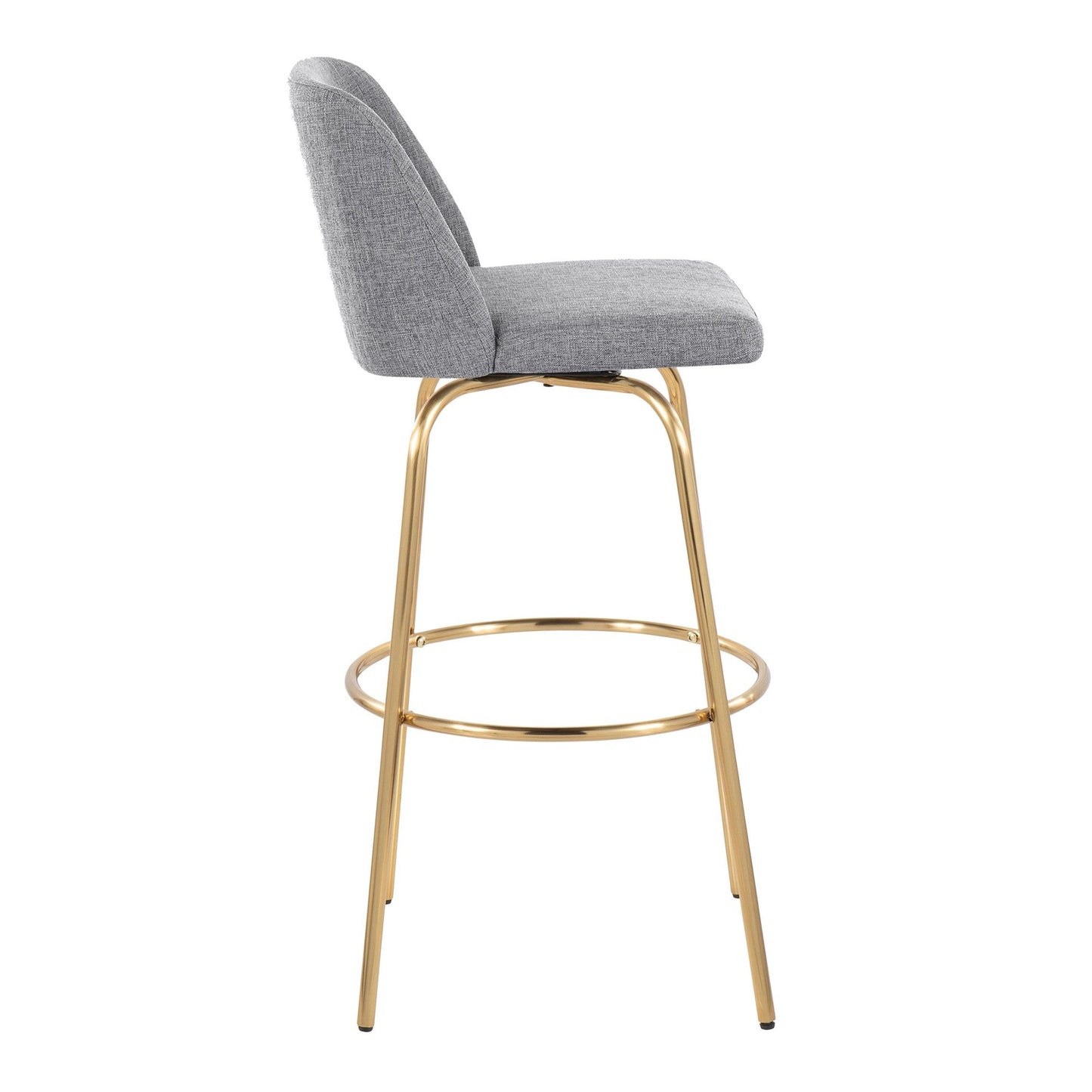Majestic Office Furniture 30" Fixed-Height Barstool - Set of 2