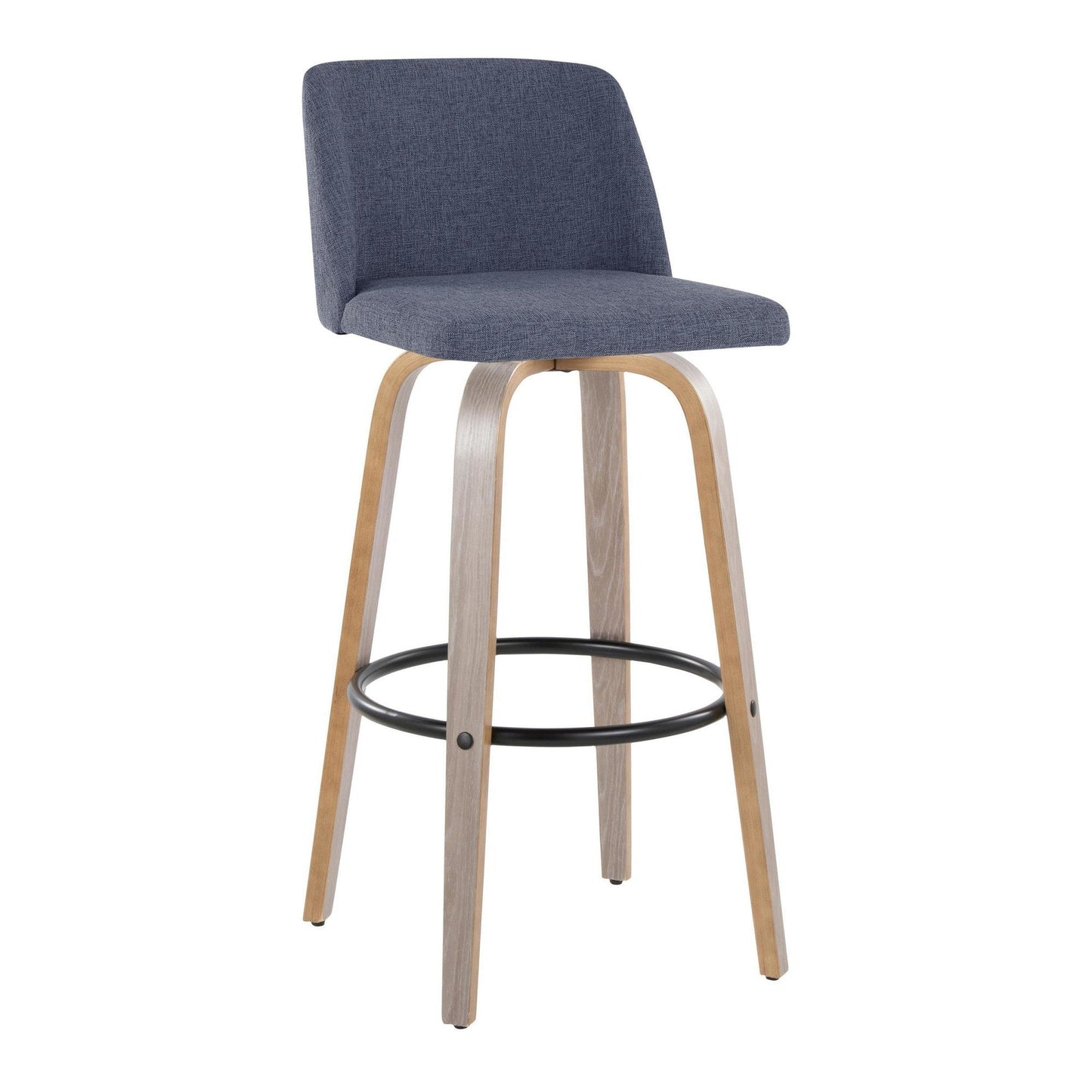 Majestic Office Furniture 30" Fixed-Height Barstool - Set of 2