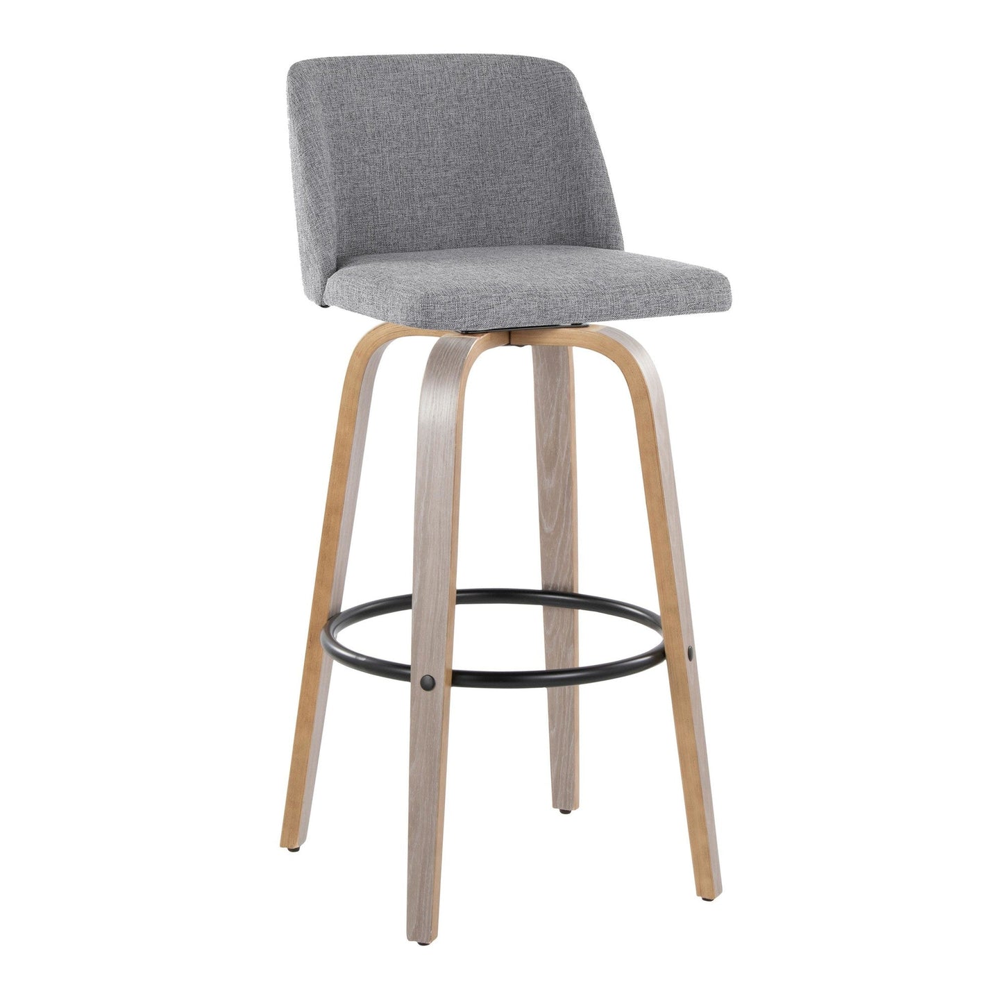 Majestic Office Furniture 30" Fixed-Height Barstool - Set of 2