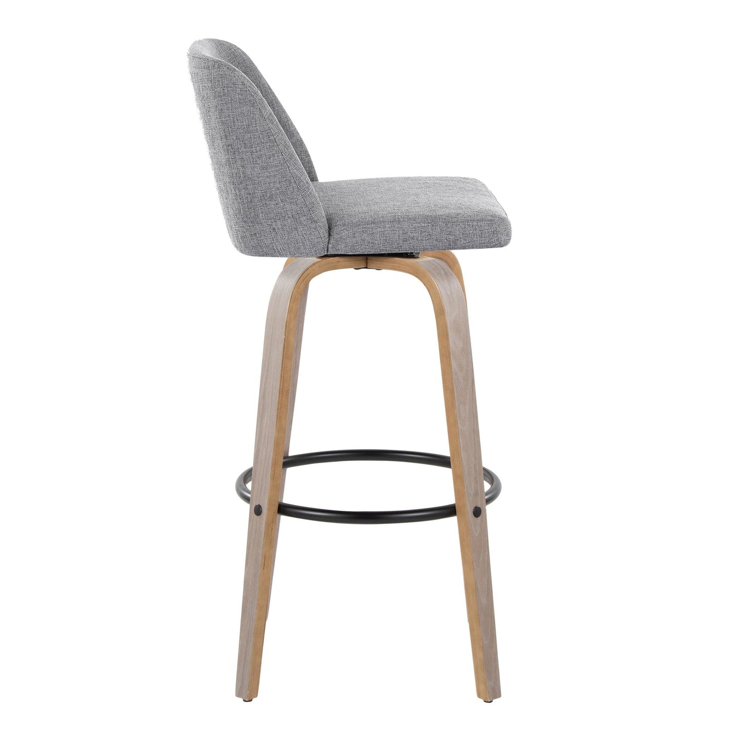 Majestic Office Furniture 30" Fixed-Height Barstool - Set of 2