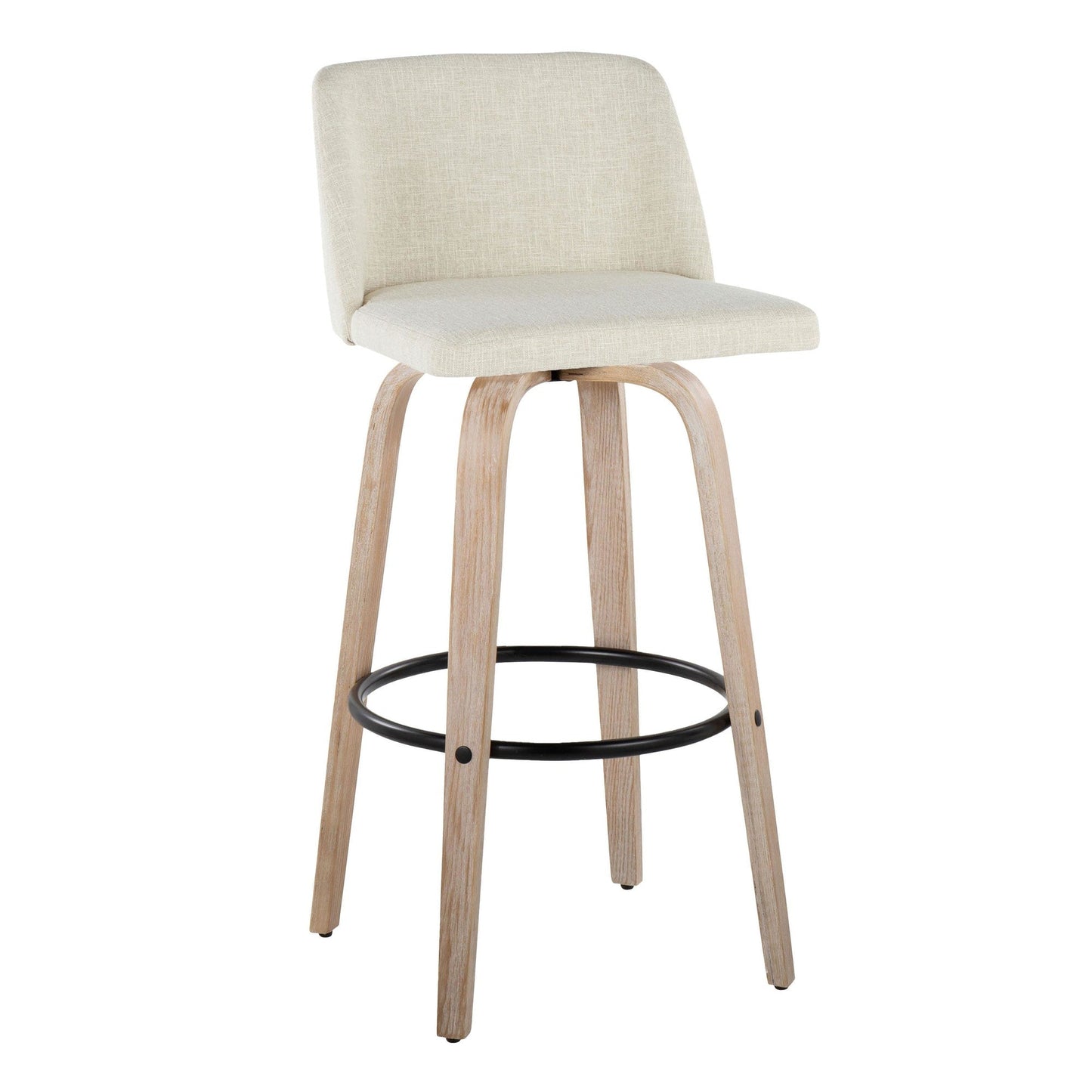 Majestic Office Furniture 30" Fixed-Height Barstool - Set of 2