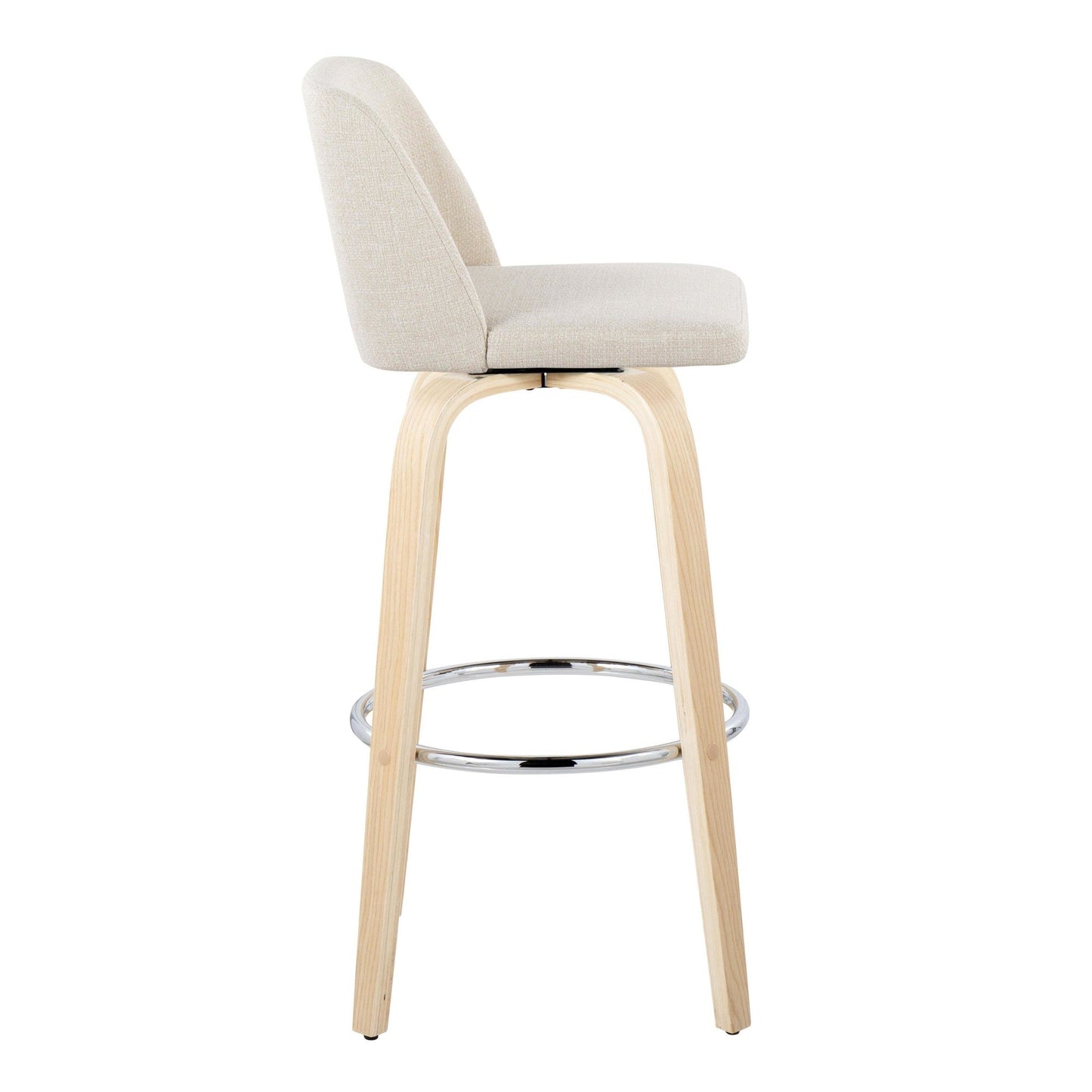 Majestic Office Furniture 30" Fixed-Height Barstool - Set of 2