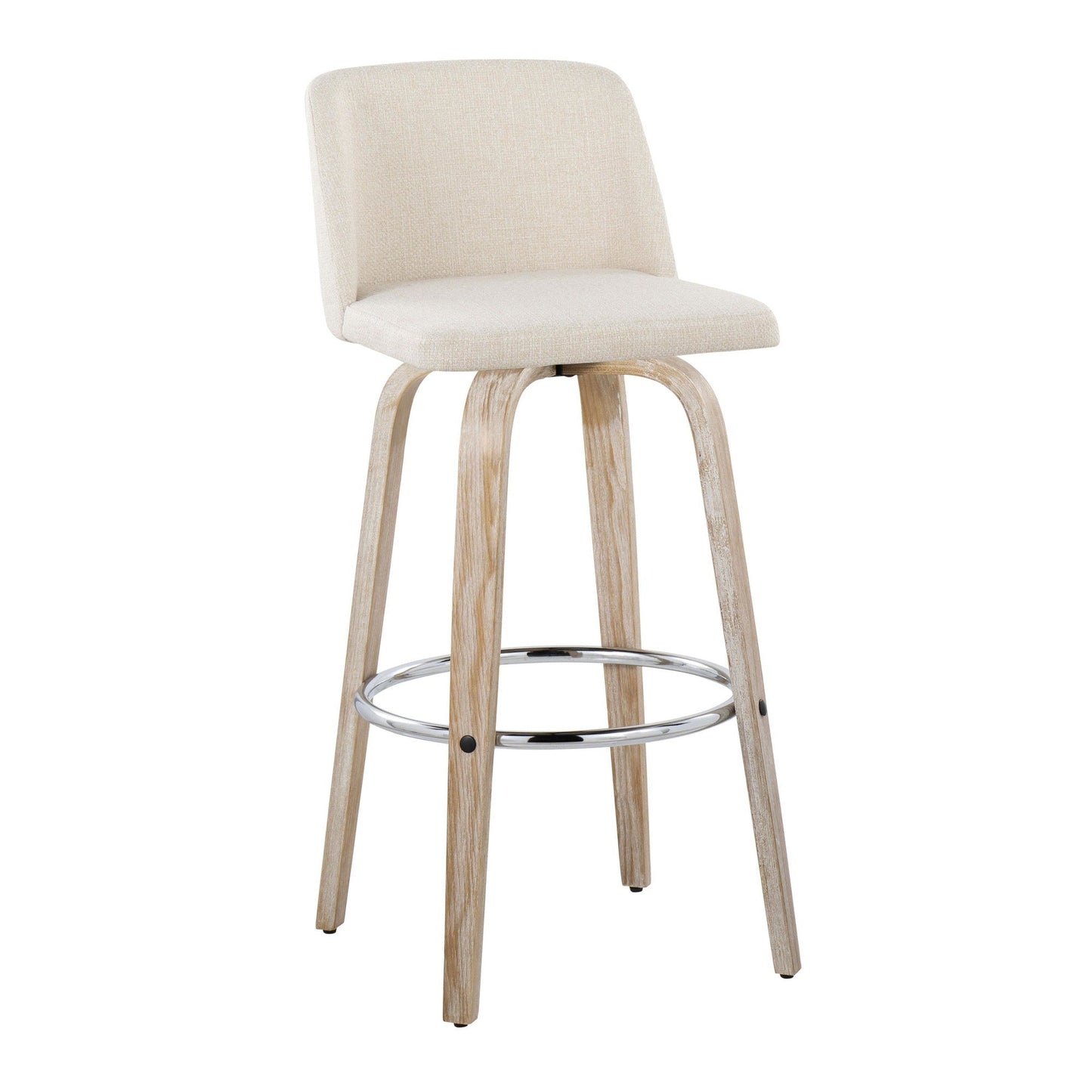 Majestic Office Furniture 30" Fixed-Height Barstool - Set of 2