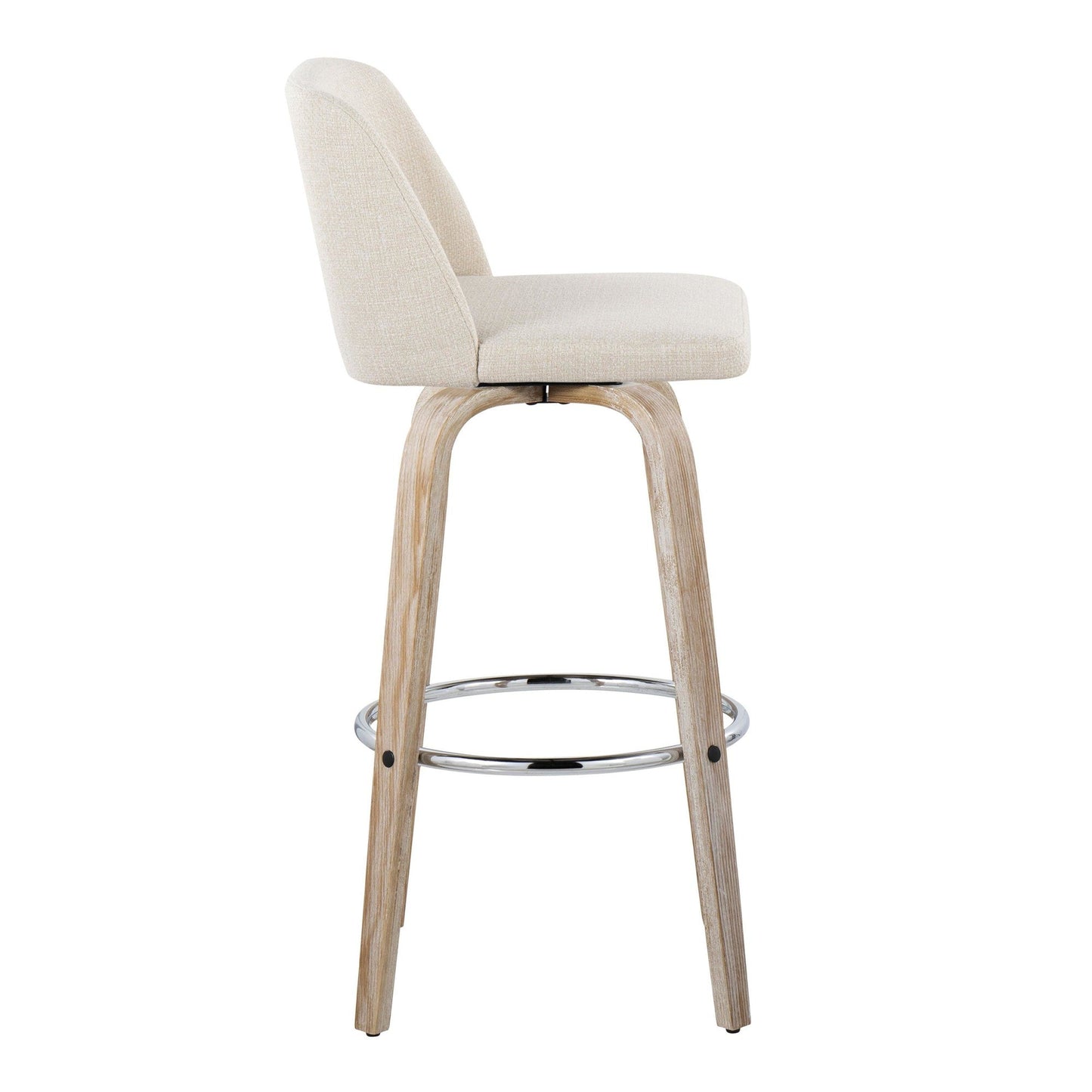 Majestic Office Furniture 30" Fixed-Height Barstool - Set of 2