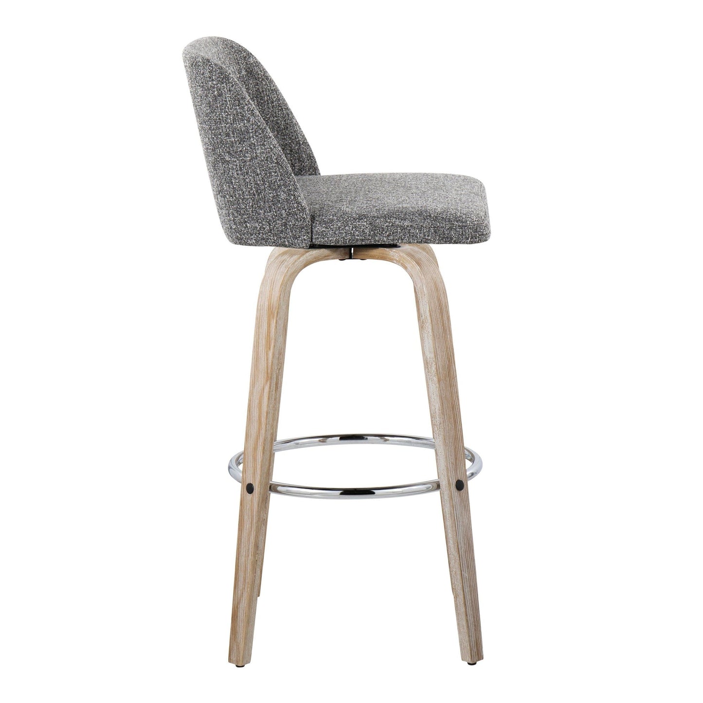 Majestic Office Furniture 30" Fixed-Height Barstool - Set of 2