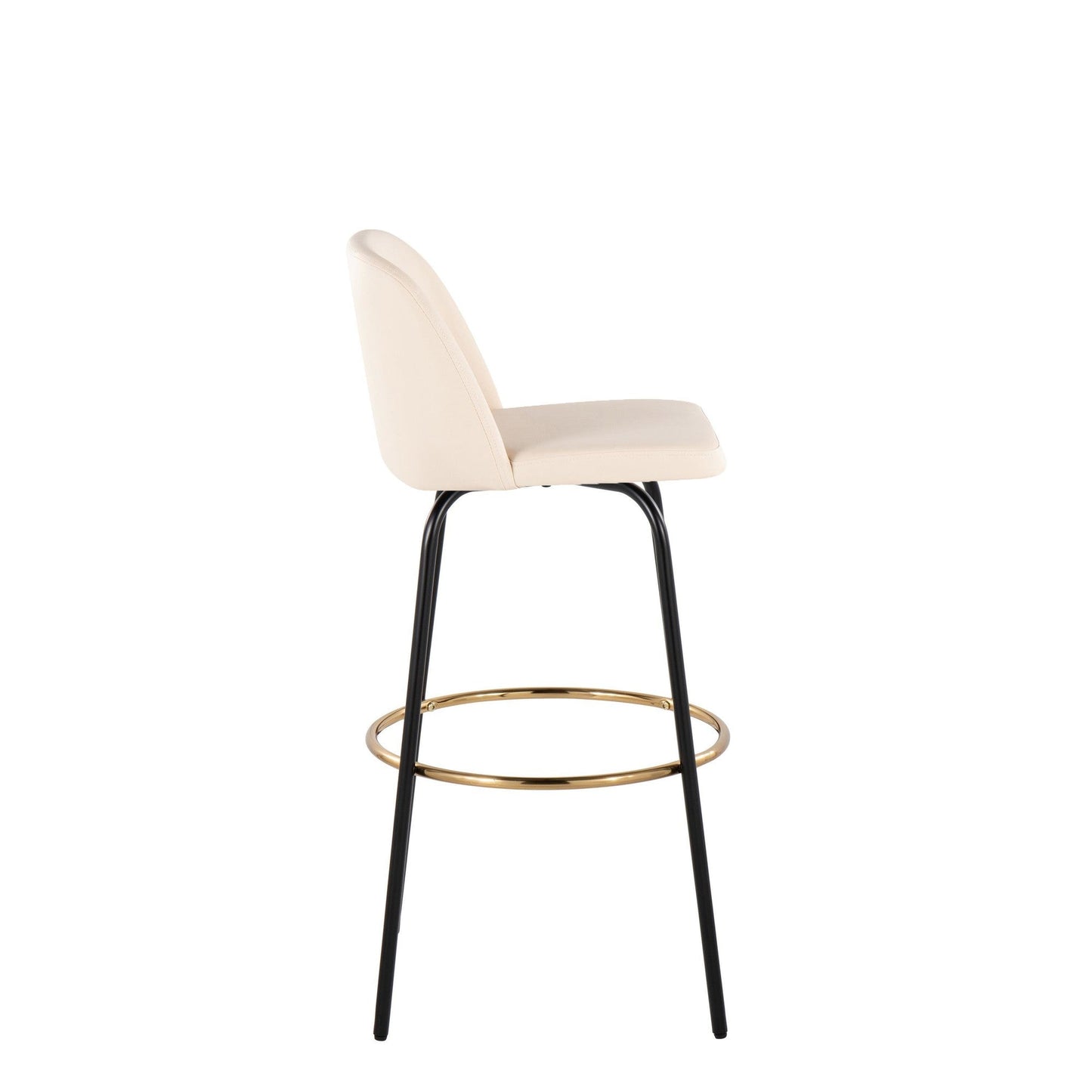 Majestic Office Furniture 30" Fixed-Height Barstool - Set of 2