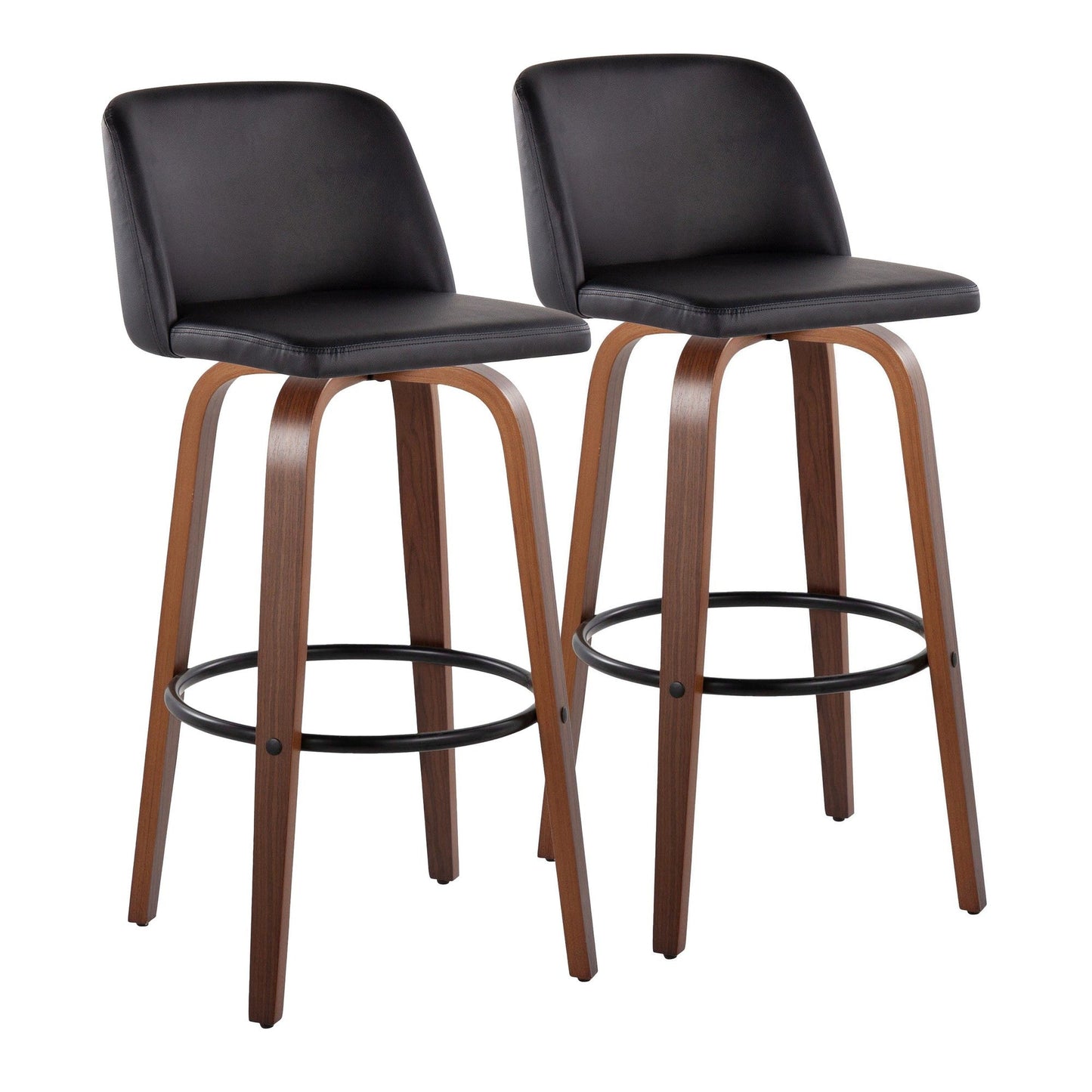 Majestic Office Furniture 30" Fixed-Height Barstool - Set of 2