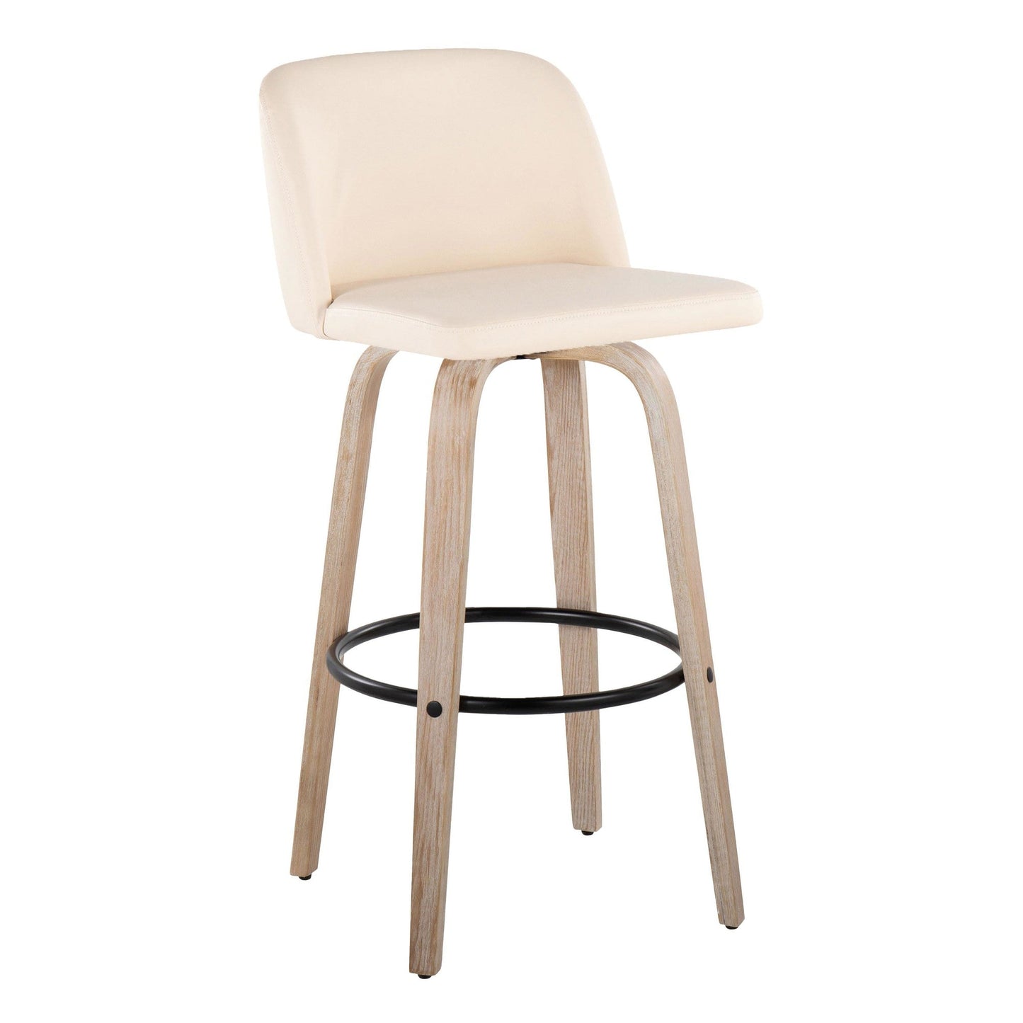 Majestic Office Furniture 30" Fixed-Height Barstool - Set of 2
