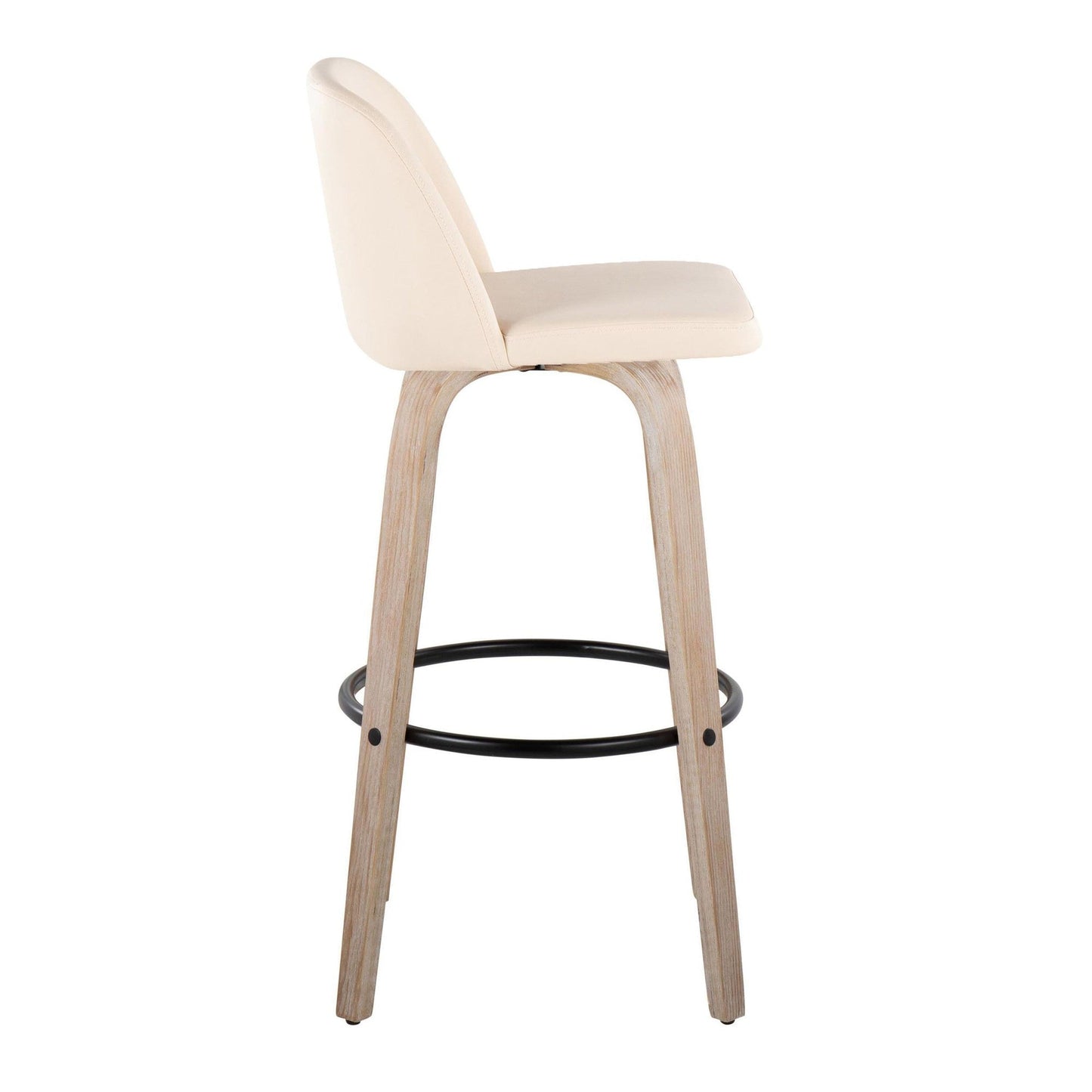 Majestic Office Furniture 30" Fixed-Height Barstool - Set of 2