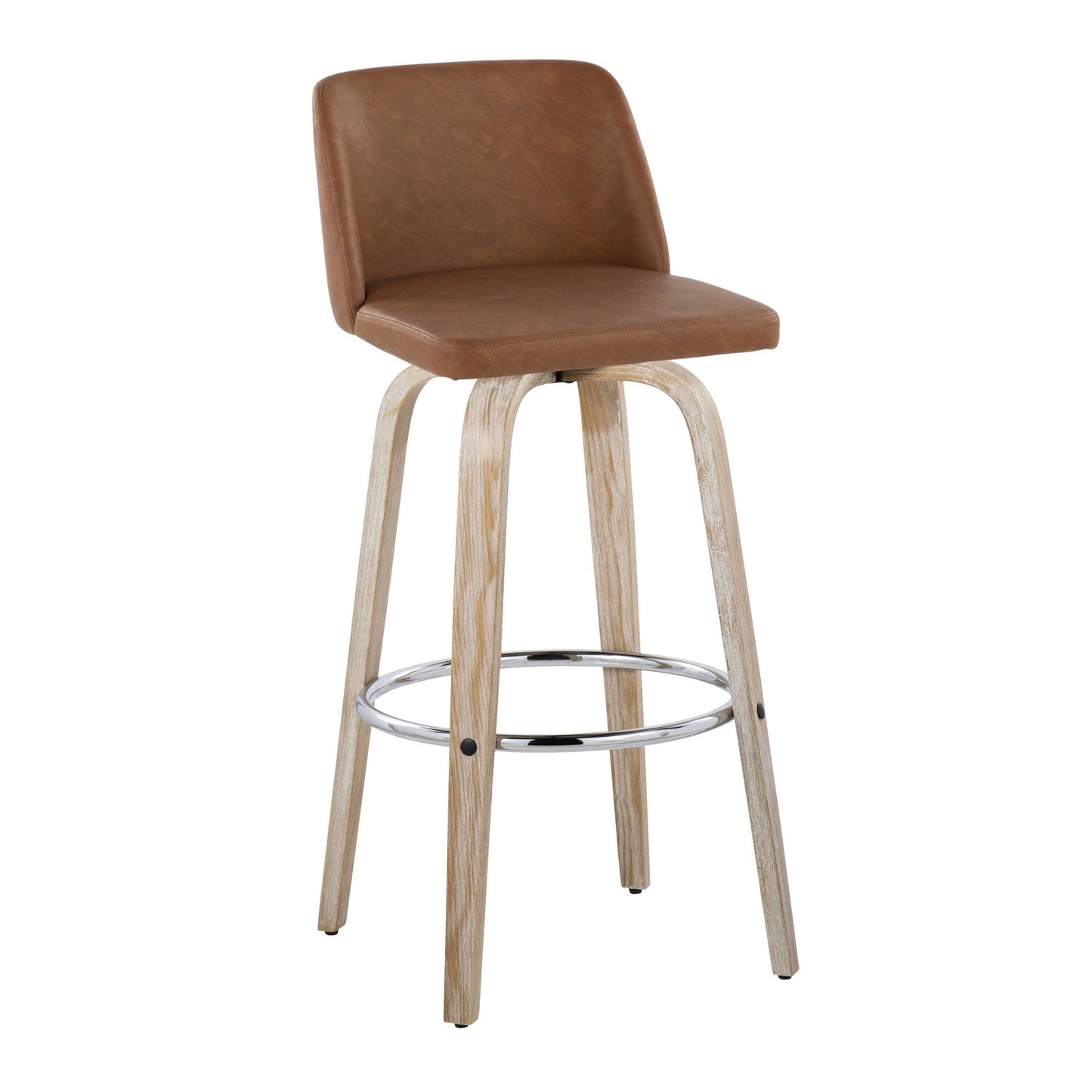Majestic Office Furniture 30" Fixed-Height Barstool - Set of 2