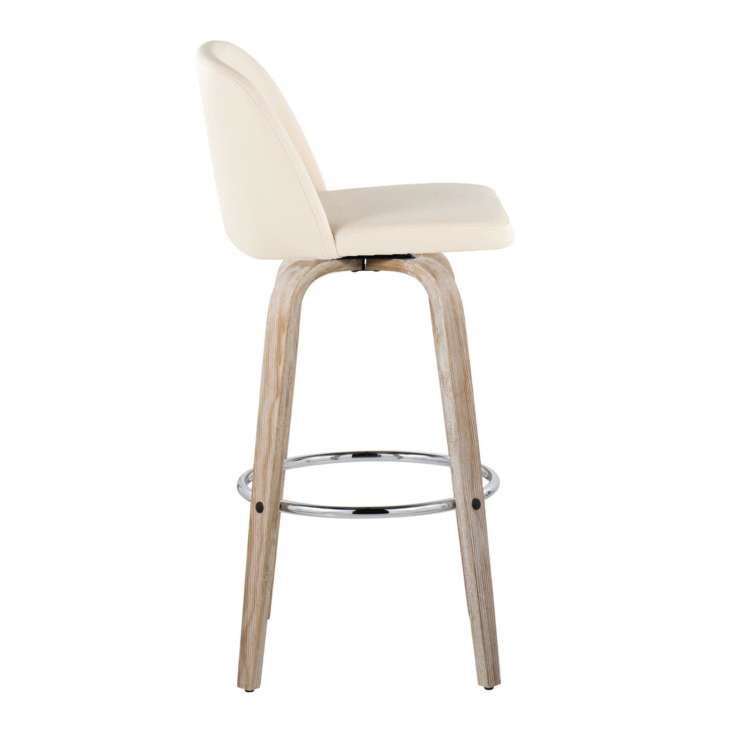 Majestic Office Furniture 30" Fixed-Height Barstool - Set of 2