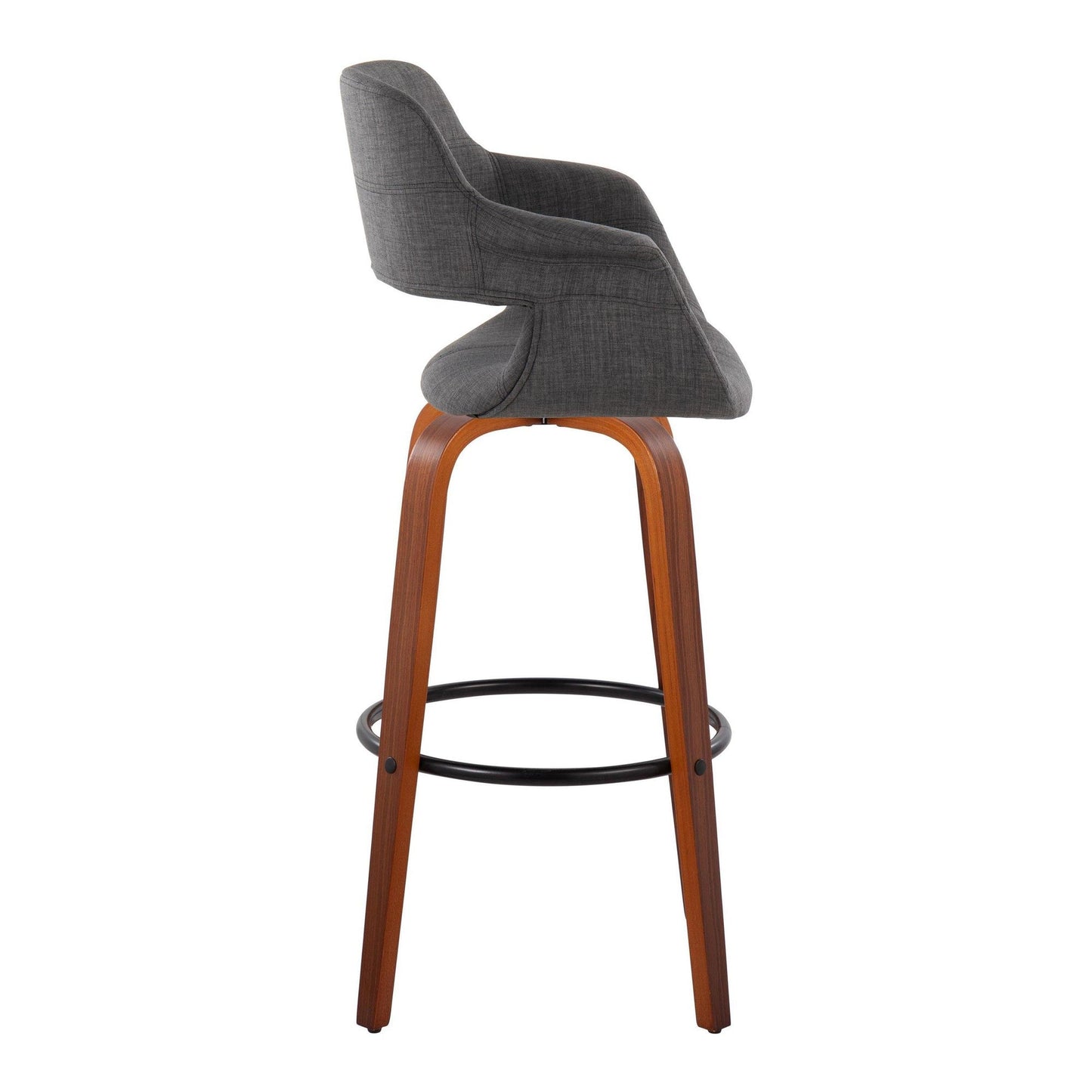Majestic Office Furniture Flair 30" Fixed-Height Barstool - Set of 2