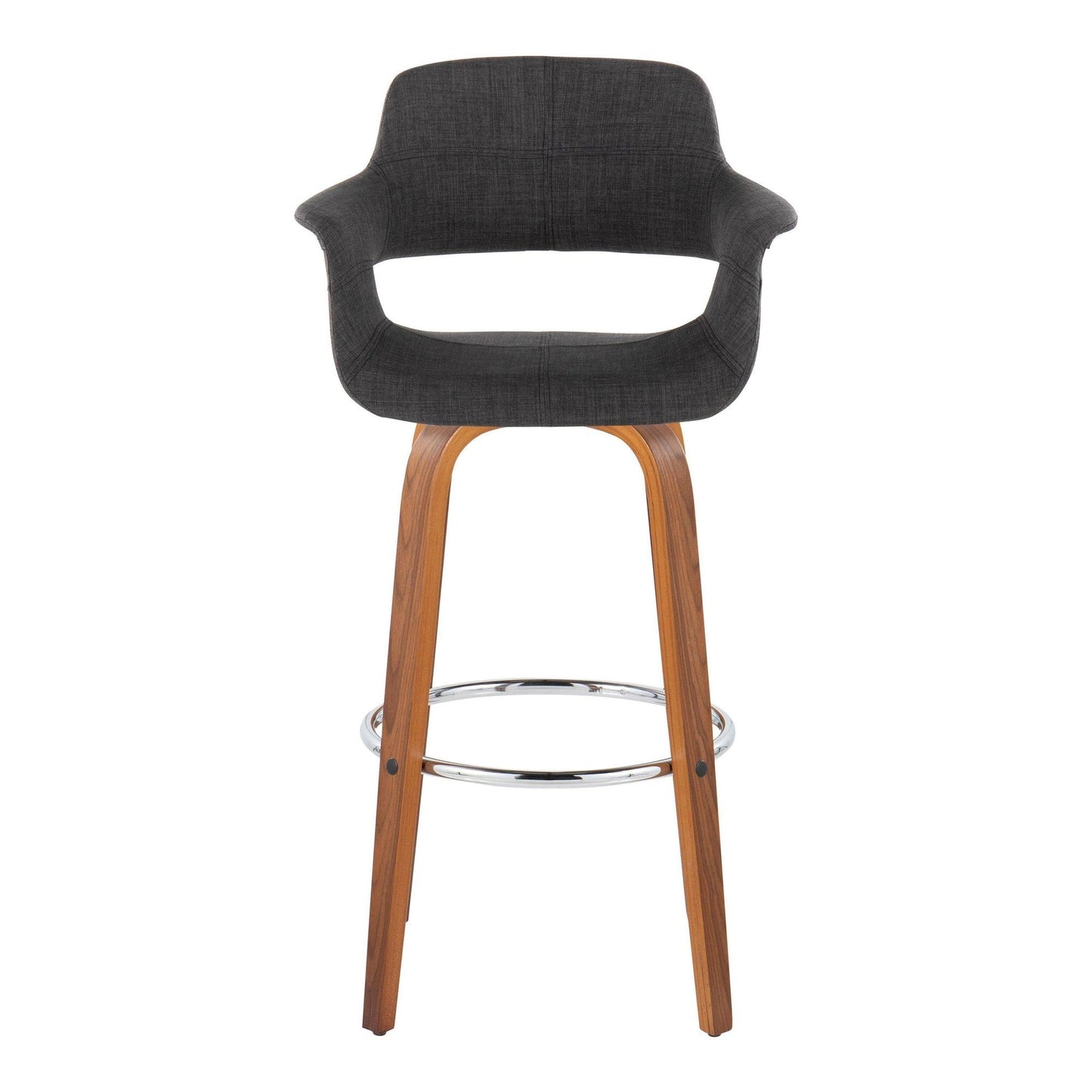 Majestic Office Furniture Flair 30" Fixed-Height Barstool - Set of 2