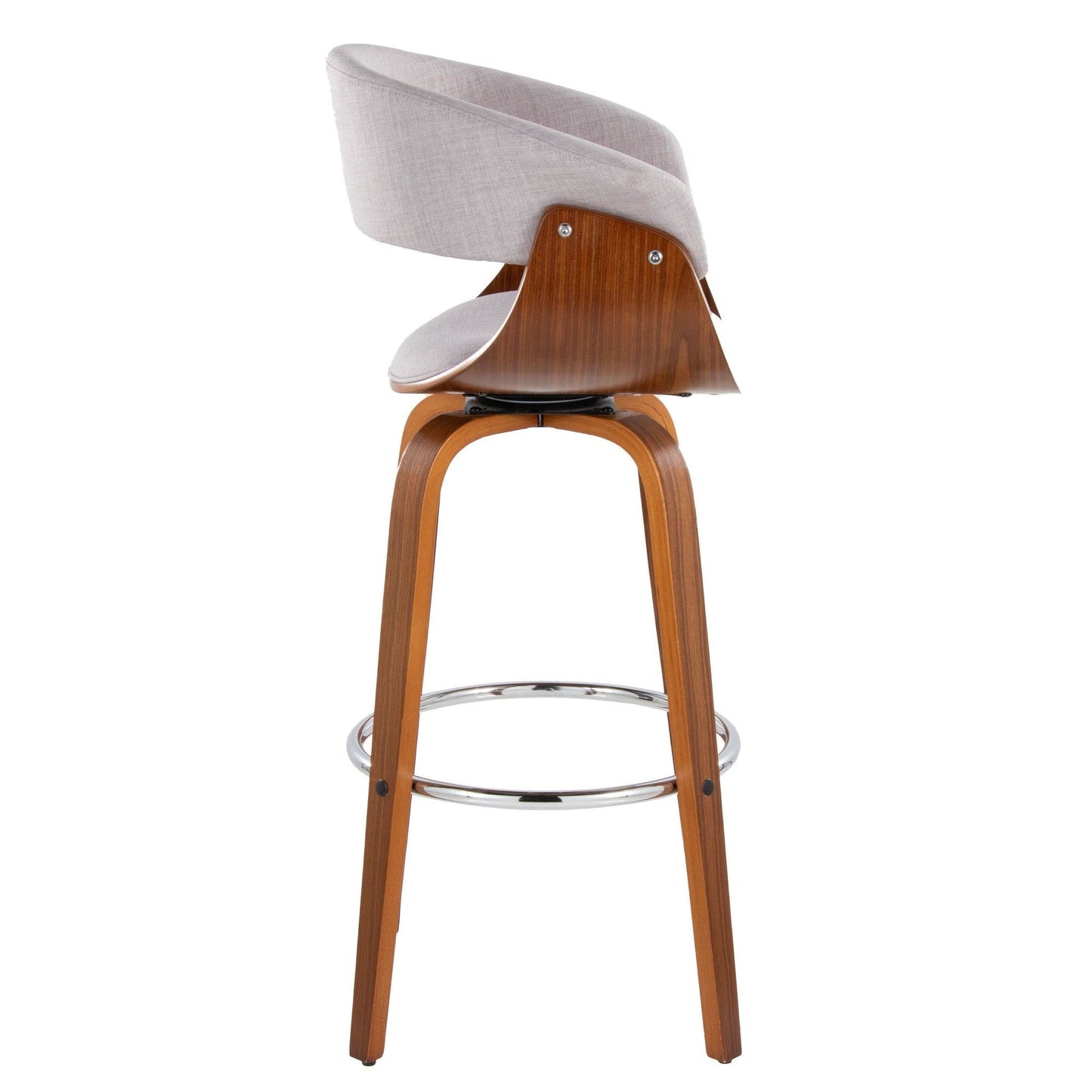 Majestic Office Furniture Mod 30" Fixed-Height Barstool - Set of 2