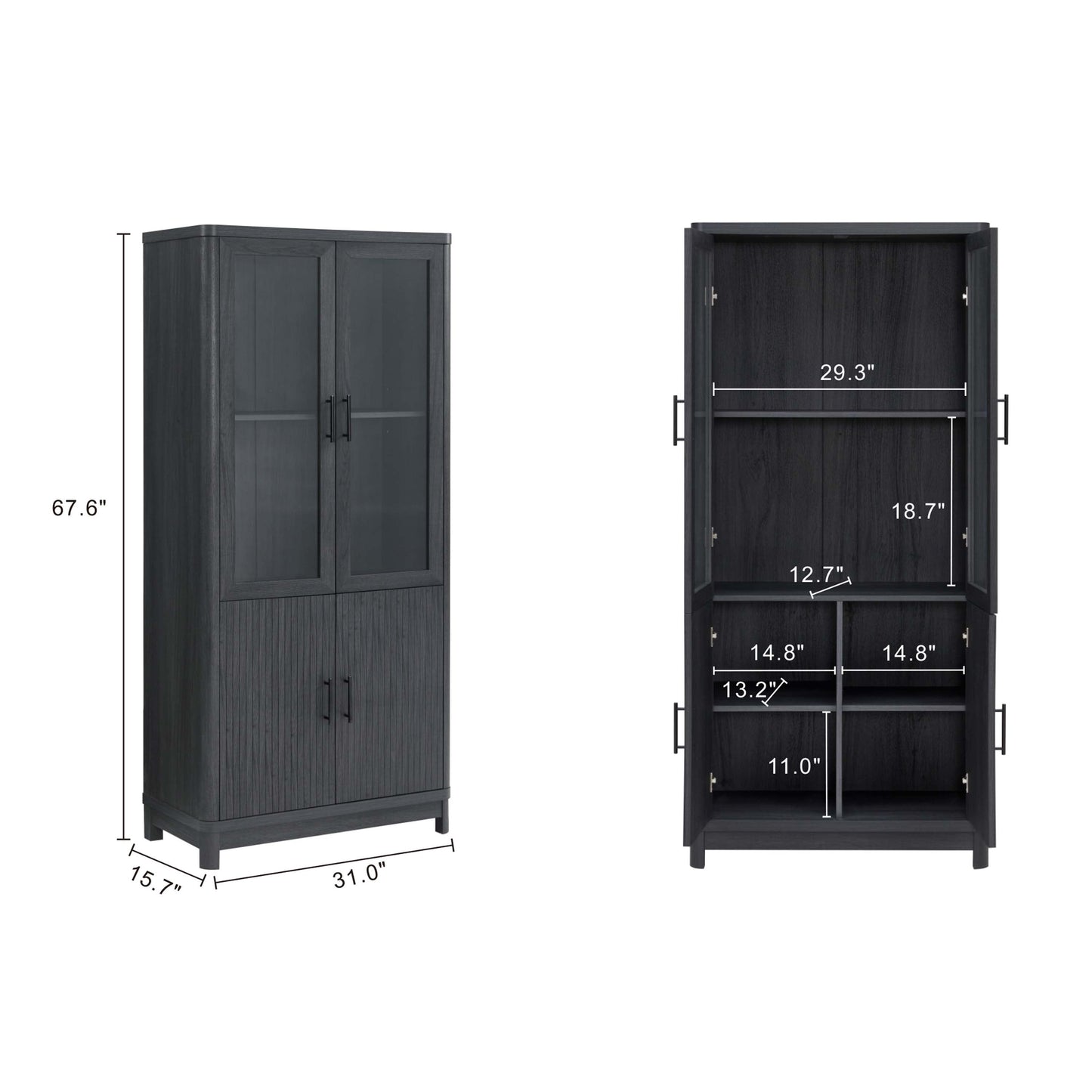 Manhattan Comfort Jodie Bookcase