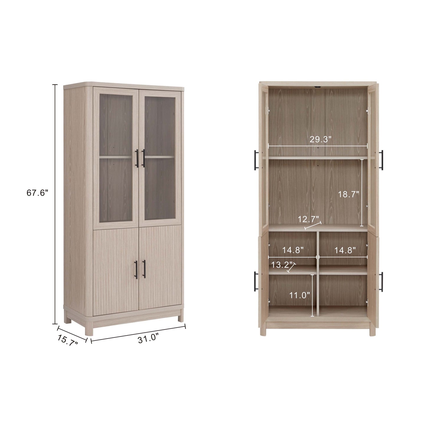 Manhattan Comfort Jodie Bookcase