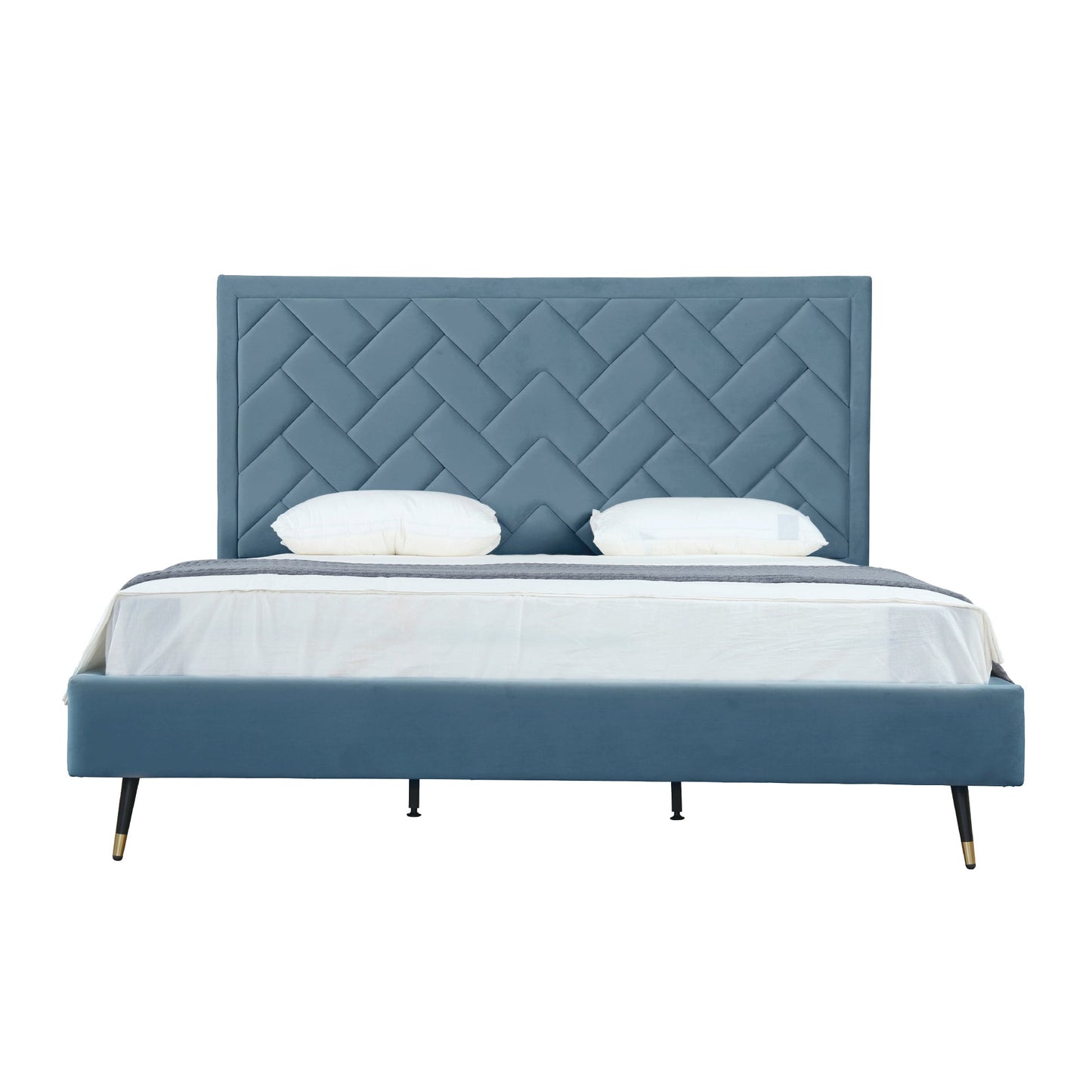 Manhattan Comfort Crosby King-Size Bed